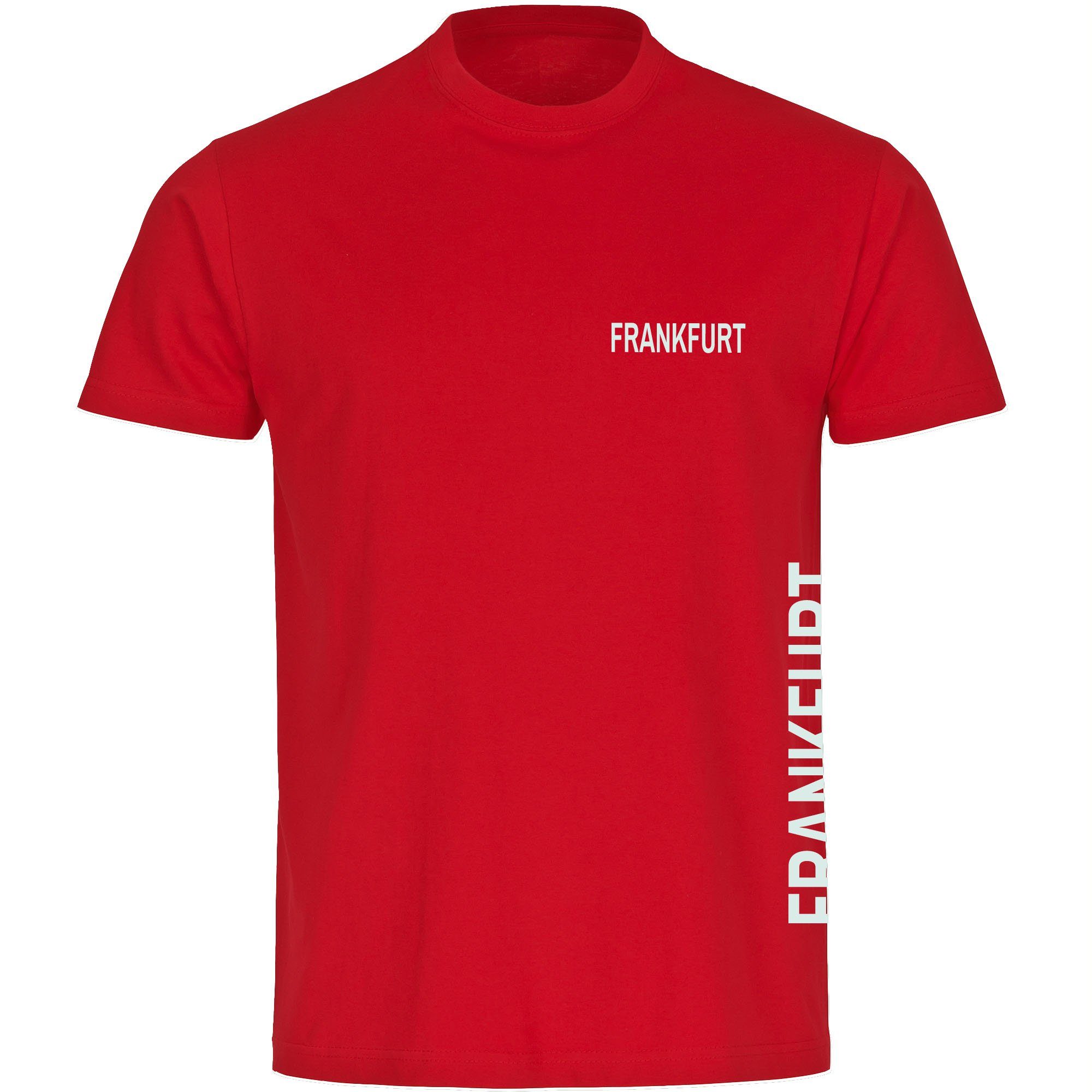 multifanshop T-Shirt Herren Frankfurt - Brust günstig online kaufen