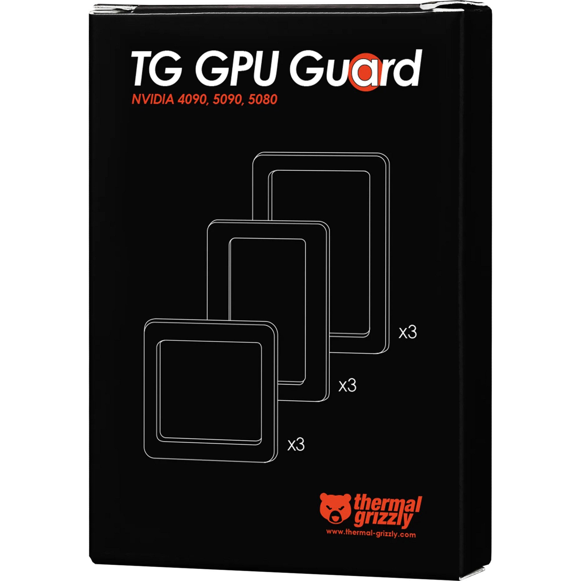 Thermal Grizzly Wärmeleitpaste Thermal Grizzly TG GPU Guard, Dichtung, (3x 3