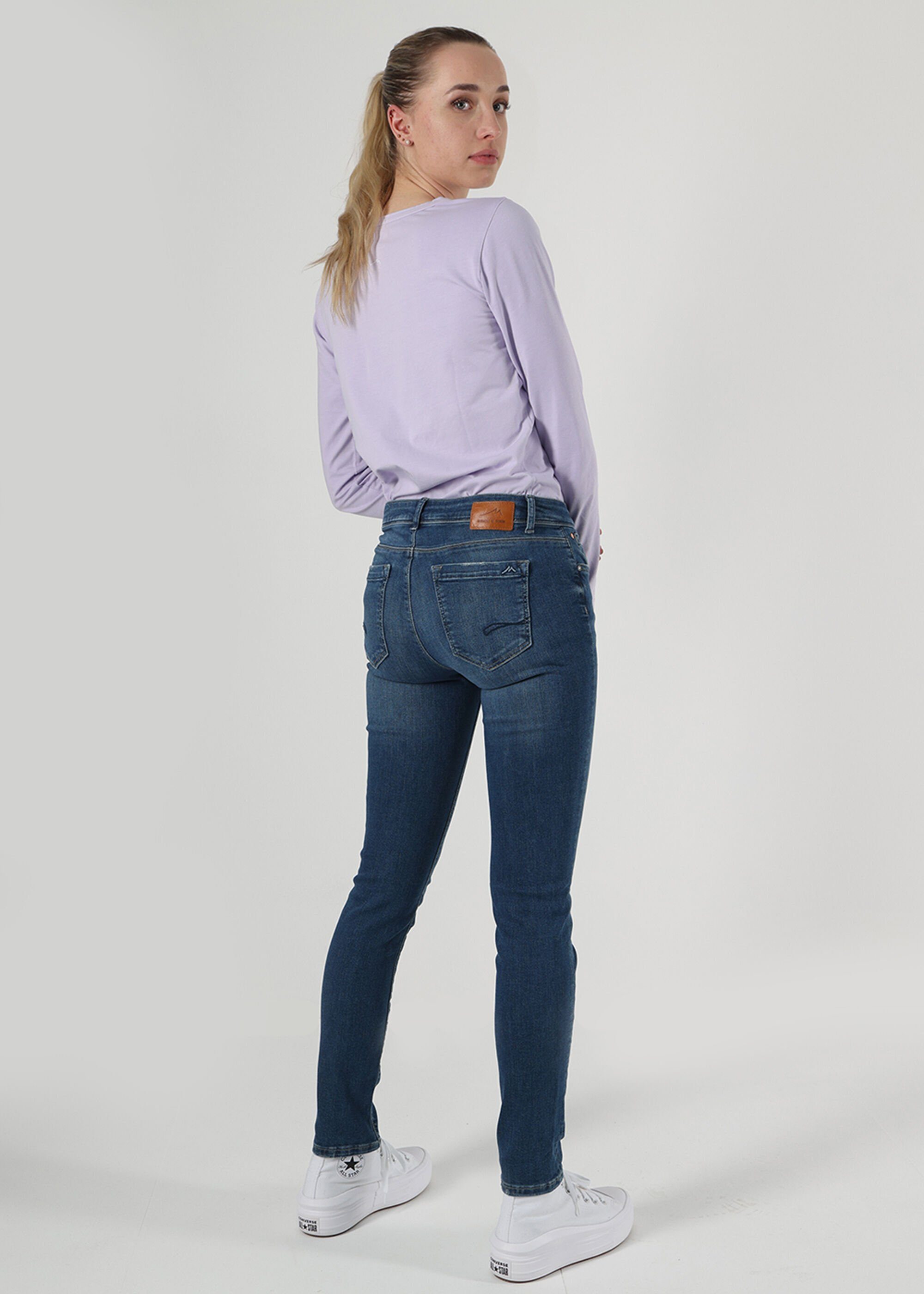 Silver 5-Pocket-Jeans Look Monika of Blue Denim Used im Miracle