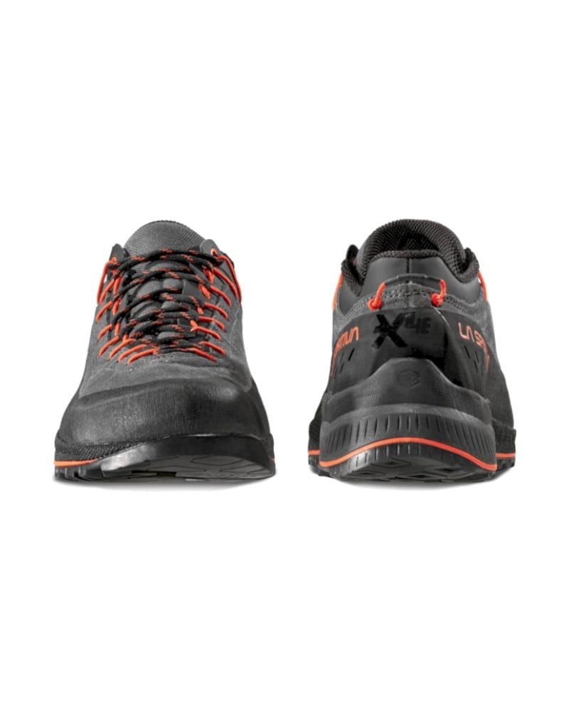 La Sportiva TX 4 Evo (Zustieg, Wildleder) carbongrau/rot Herren Wanderschuh