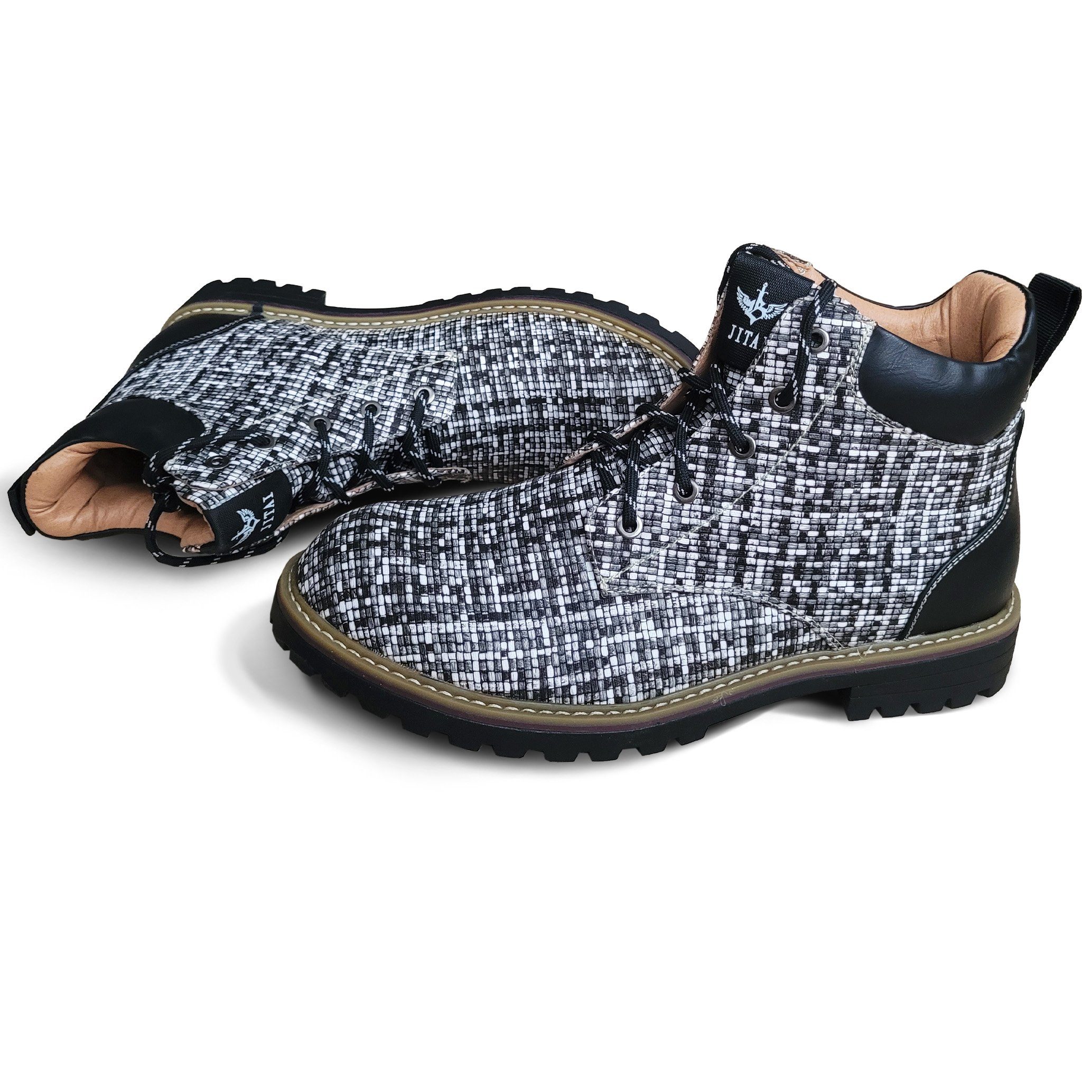 GOLDEN GOLDEN Winterstiefel Herren Schnürung Lässige Herrenstiefel Outdoorwinterstiefel