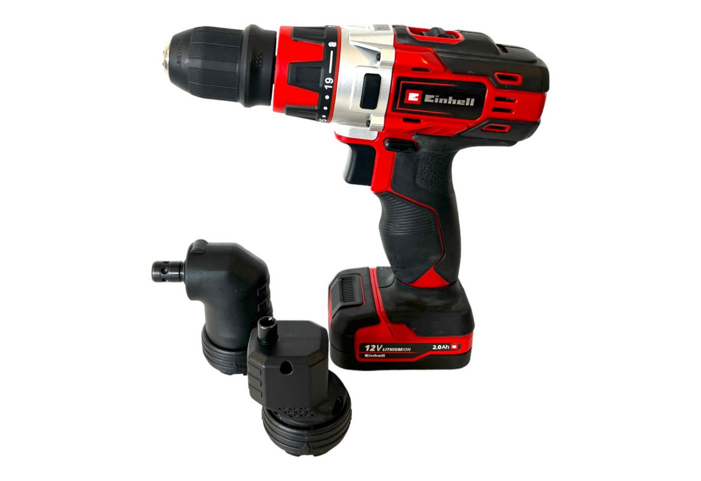 Thumbnail - Einhell Säulenbohrmaschine TE-CD 12/1 3X-Li +39 12 V 30Nm + 1x Akku 2,0Ah + Lader + E-Box 4513597