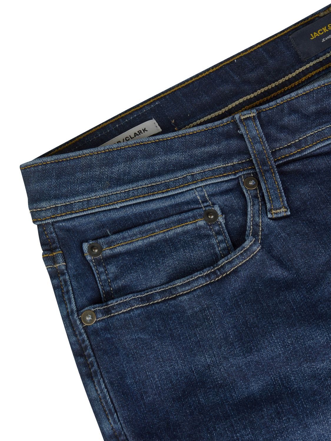 Straight-Jeans Herren Jeanshose JJICLARK Straight Fit