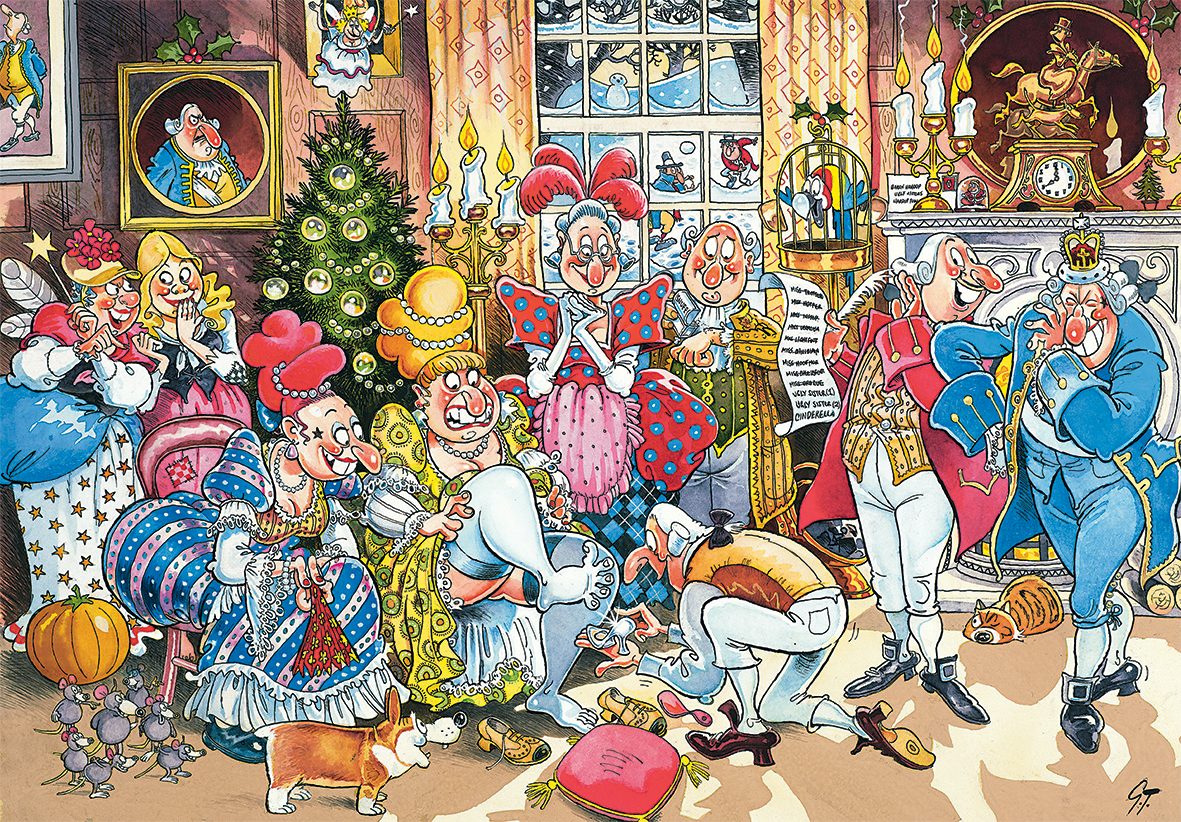 Jumbo Spiele Puzzle Wasgij Christmas 2 Wahre Liebe! 1000 Teile Puzzle, 1000 günstig online kaufen