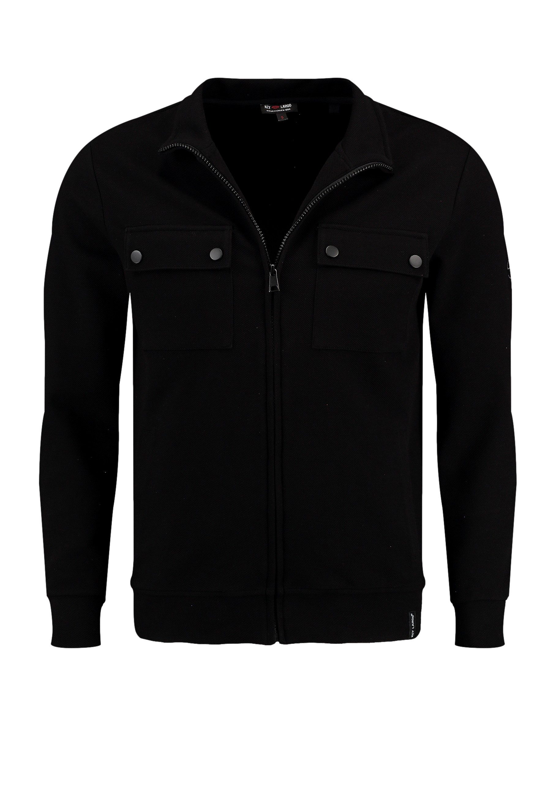 Key Largo Sweatjacke Jacke KLNEW TRAINER Sweatjacke (1-tlg)