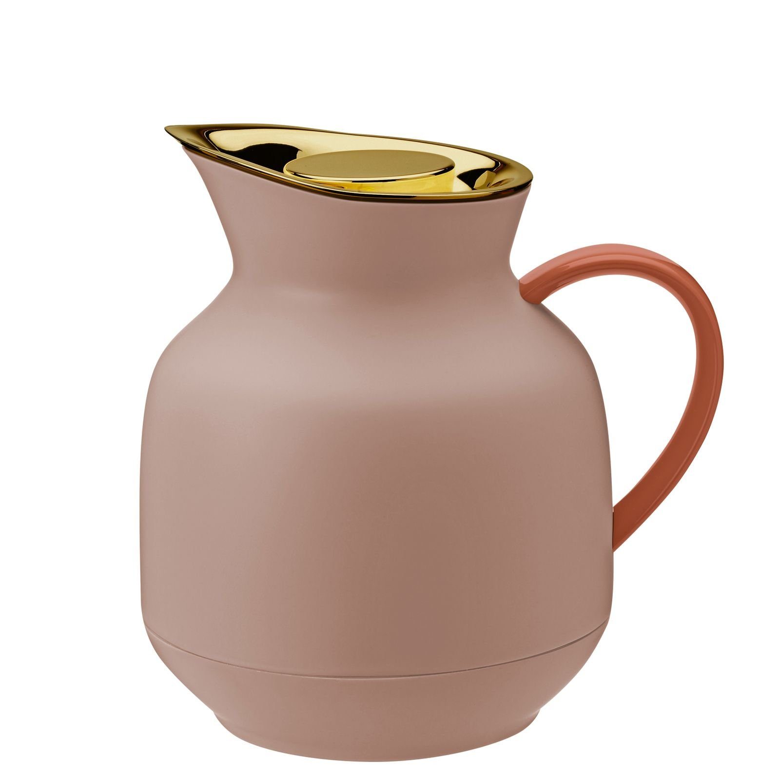 Stelton Teekanne AMPHORA Isolierkanne Tee soft peach, 1 l, stelton AMPHORA Isolierkanne Tee soft peach