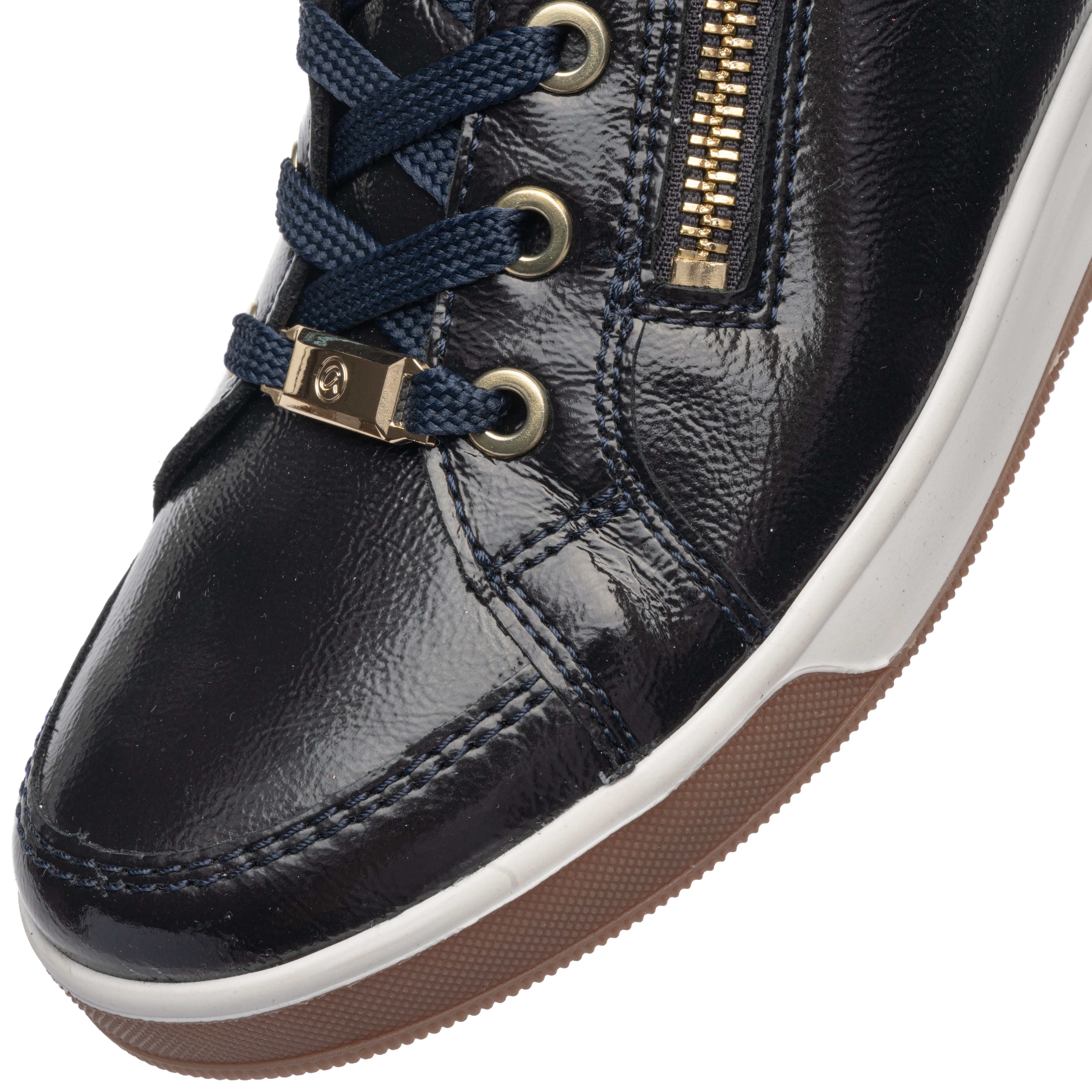 Ara ROM Sneakerboots Hightop Sneaker, Schnürboots mit Kontrastbesätze