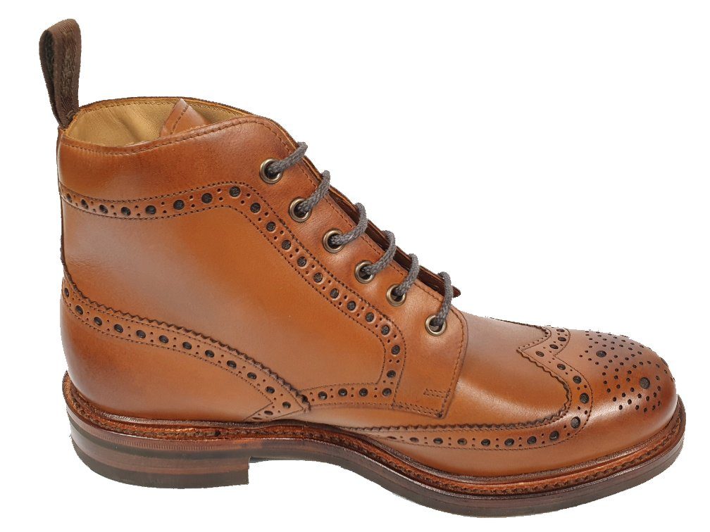 Loake Loake-Bedale-braun Schnürboots