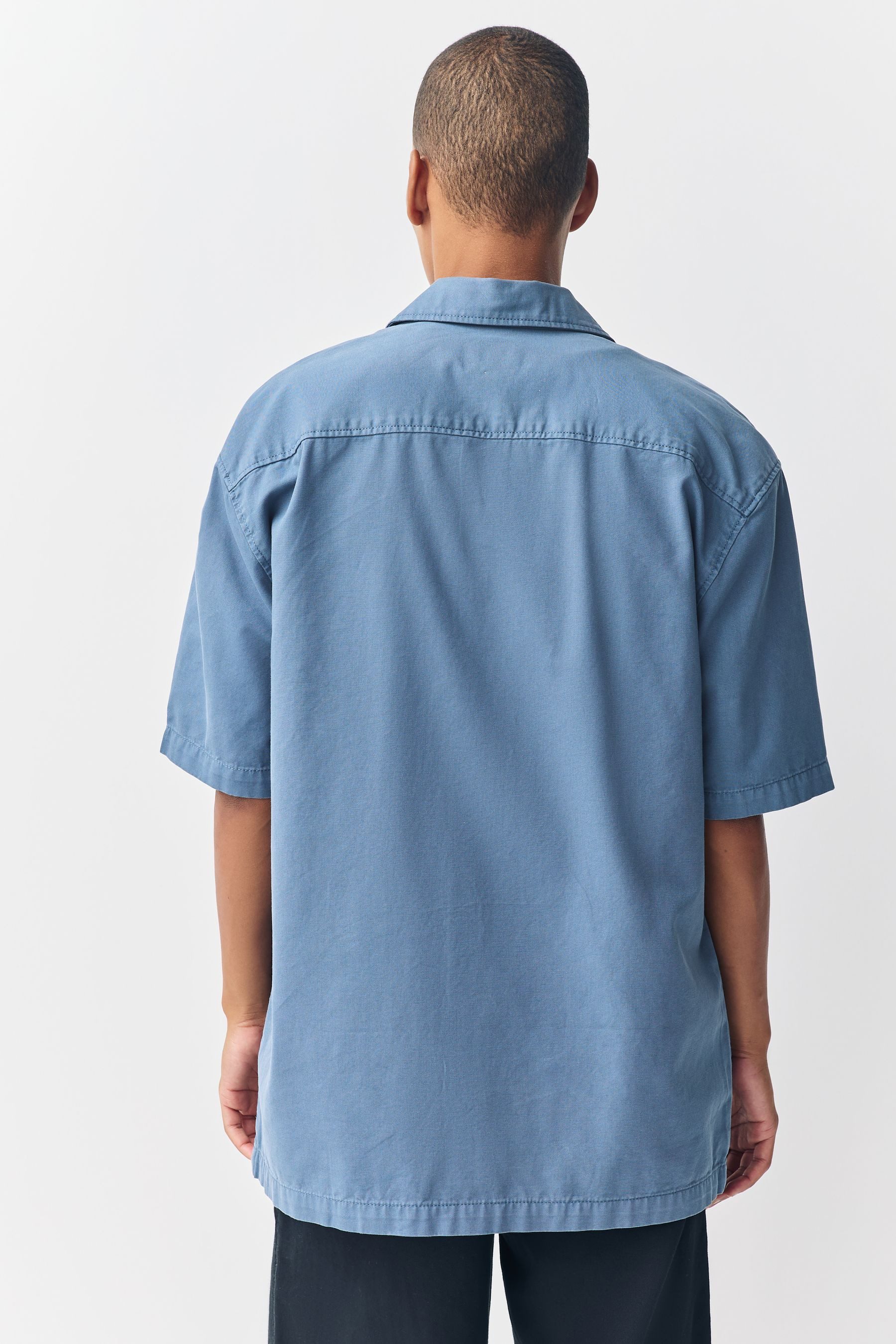 Next Kurzarmhemd Kurzärmliges Hemd aus Canvas (1-tlg) günstig online kaufen