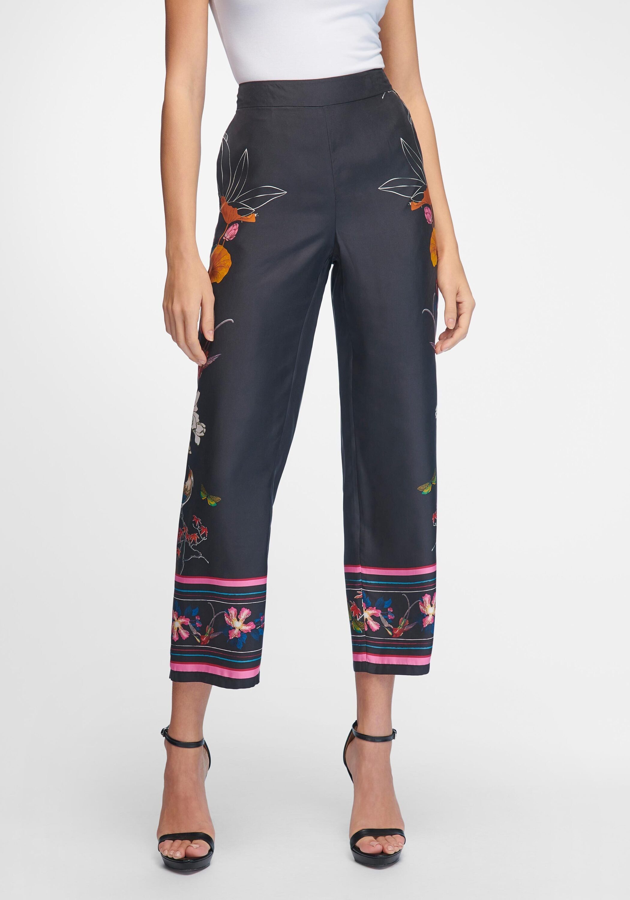Laura Biagiotti Roma 7/8-Hose silk