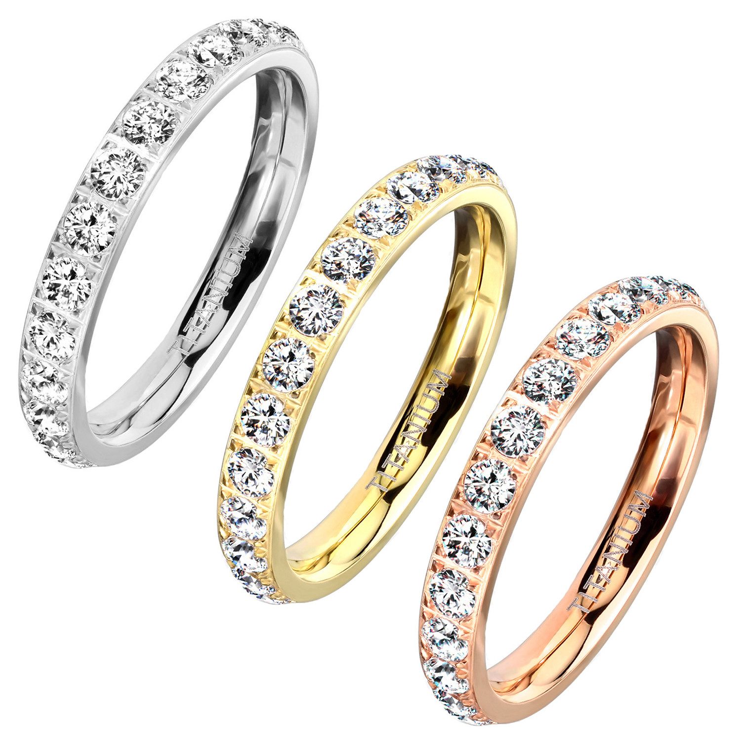 Taffstyle Fingerring Titan Ring Designer Kristallen günstig online kaufen