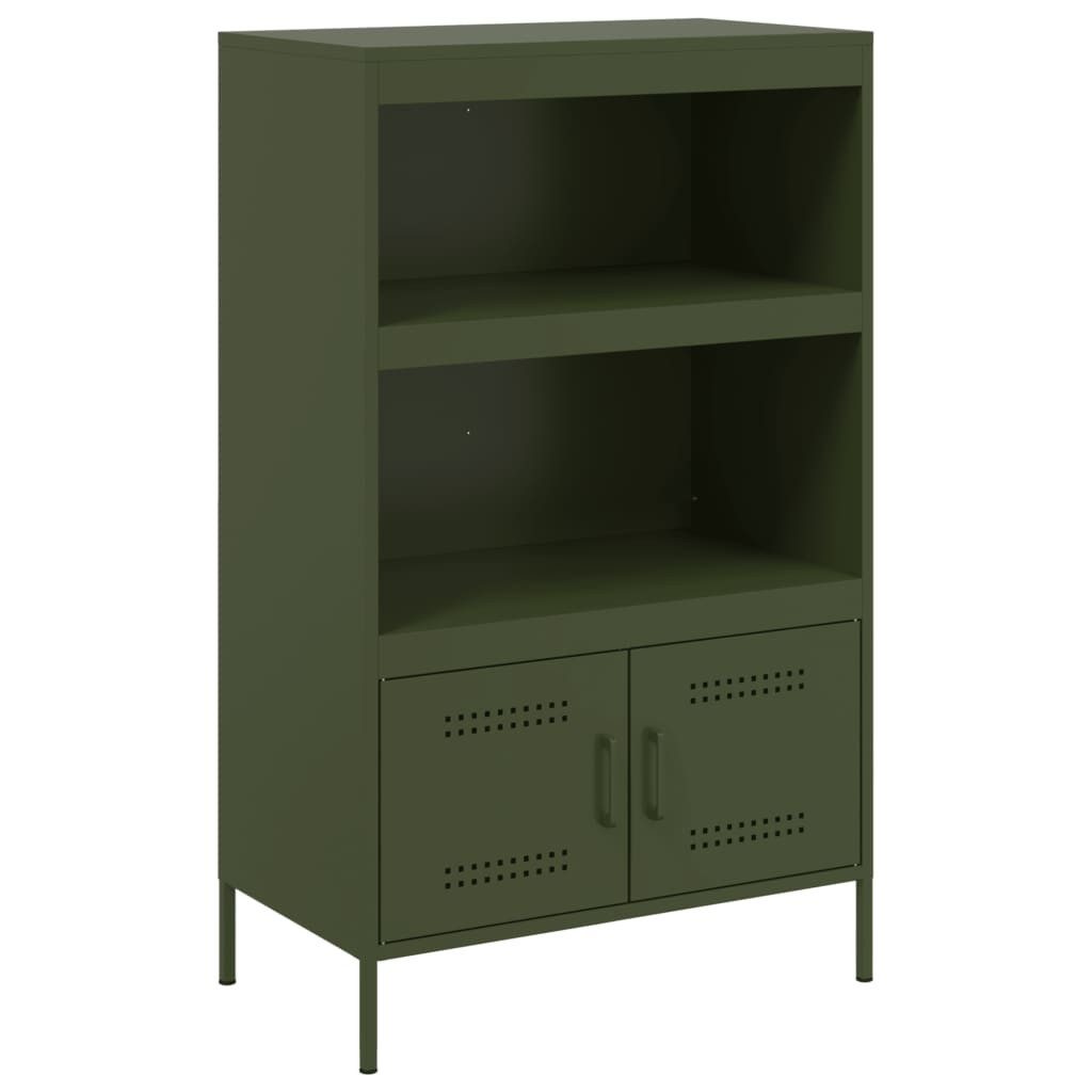 vidaXL Highboard Highboard Olivgrün 68x39x113 cm günstig online kaufen