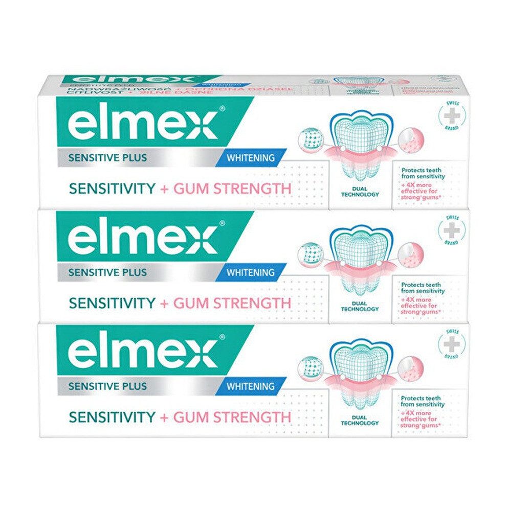elmex Zahnpasta Zahnpasta Sensitive Sensitivity + Gum Strength Whitening