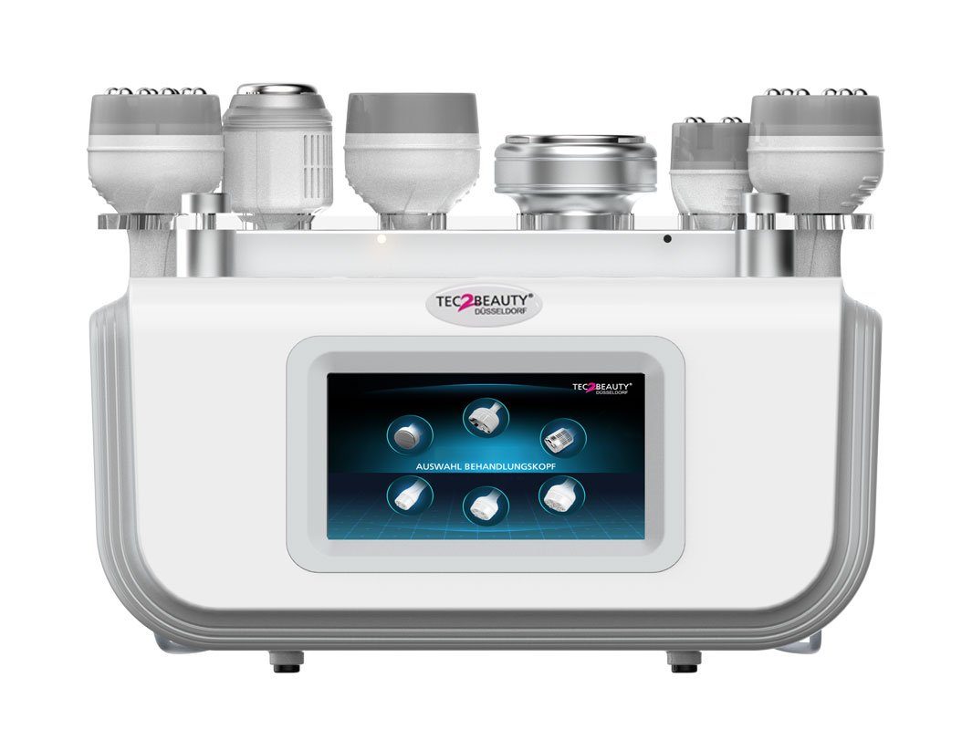 Tec2Beauty Beauty-Multigerät Profi Radiofrequenz Gerät für Privatgebrauch, 6-tlg.
