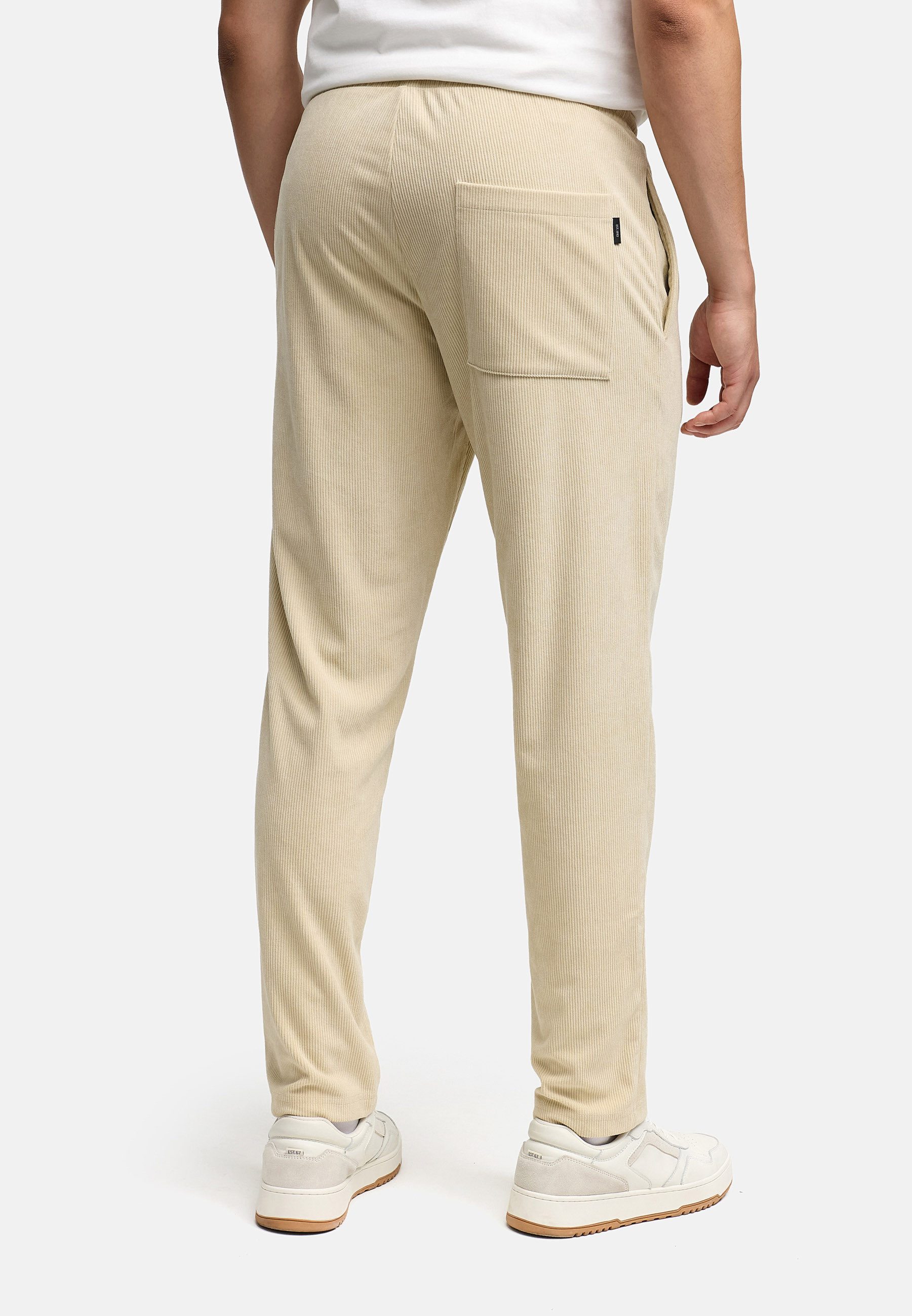 Indicode Chinohose Herren INNemoto Pants Chino Hose Herrenhose mit elastischem Komfortbund