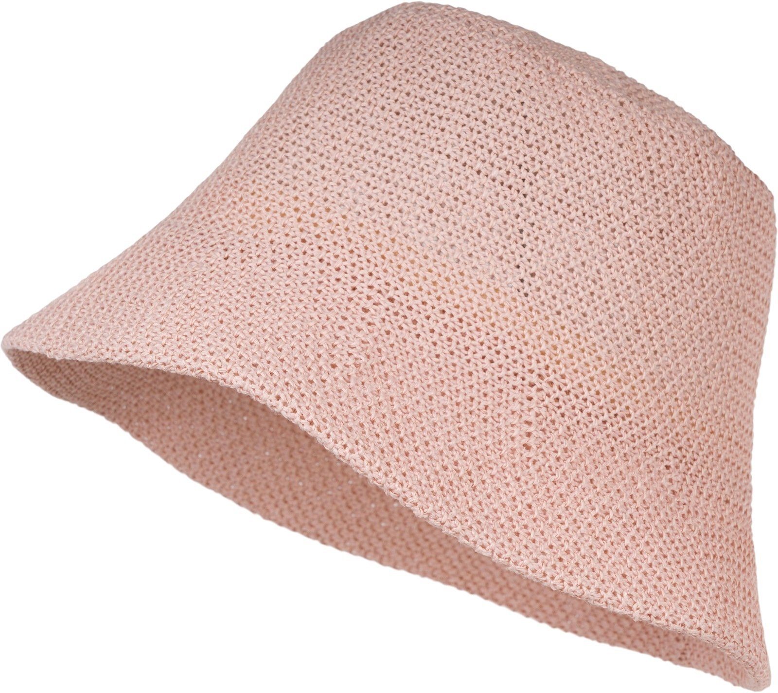 styleBREAKER Fischerhut Fischerhut aus Papierstroh - Knautschhut (1-St)