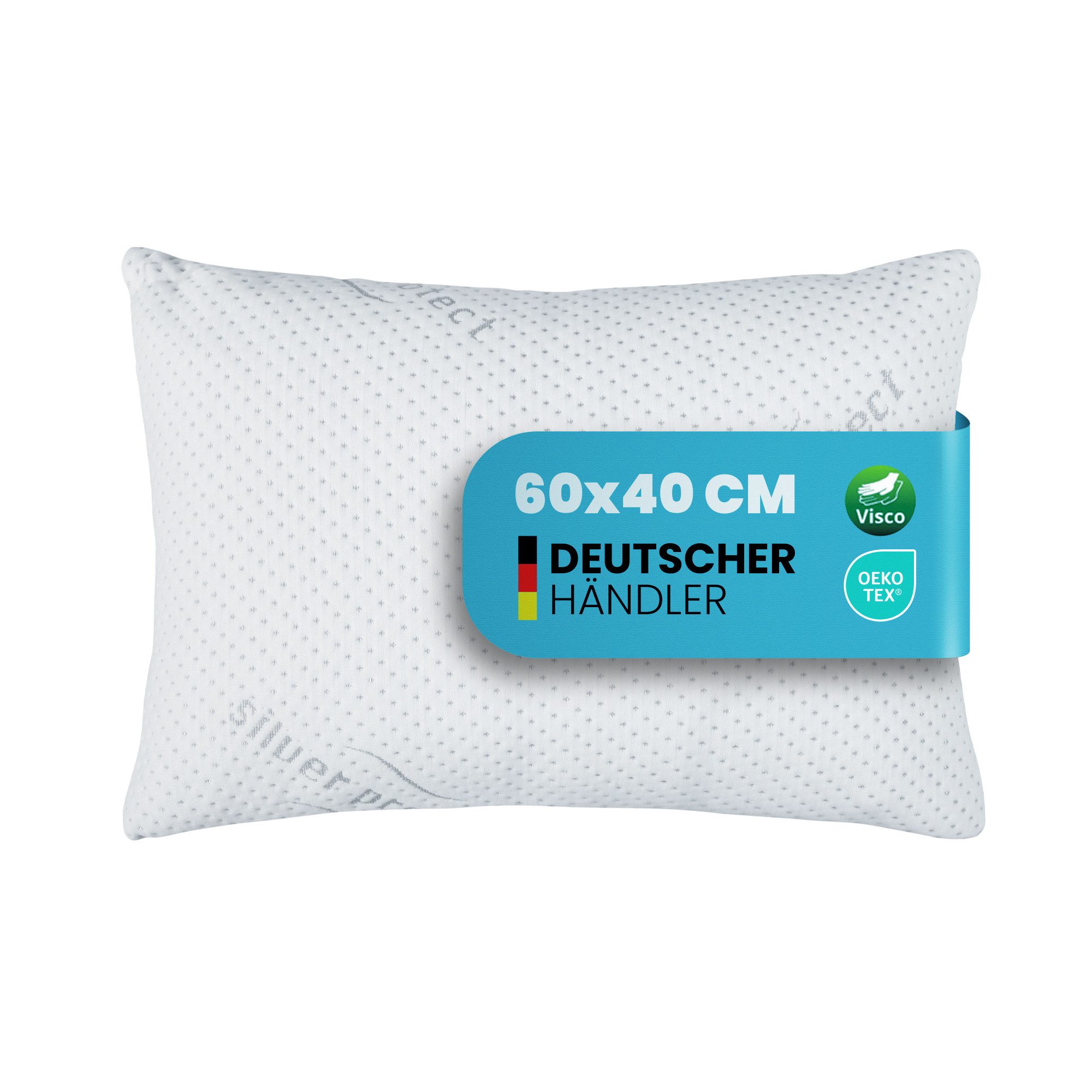 Bestlivings Nackenstützkissen viscoelastisches 40x60 cm, Füllung: 100% Poly günstig online kaufen