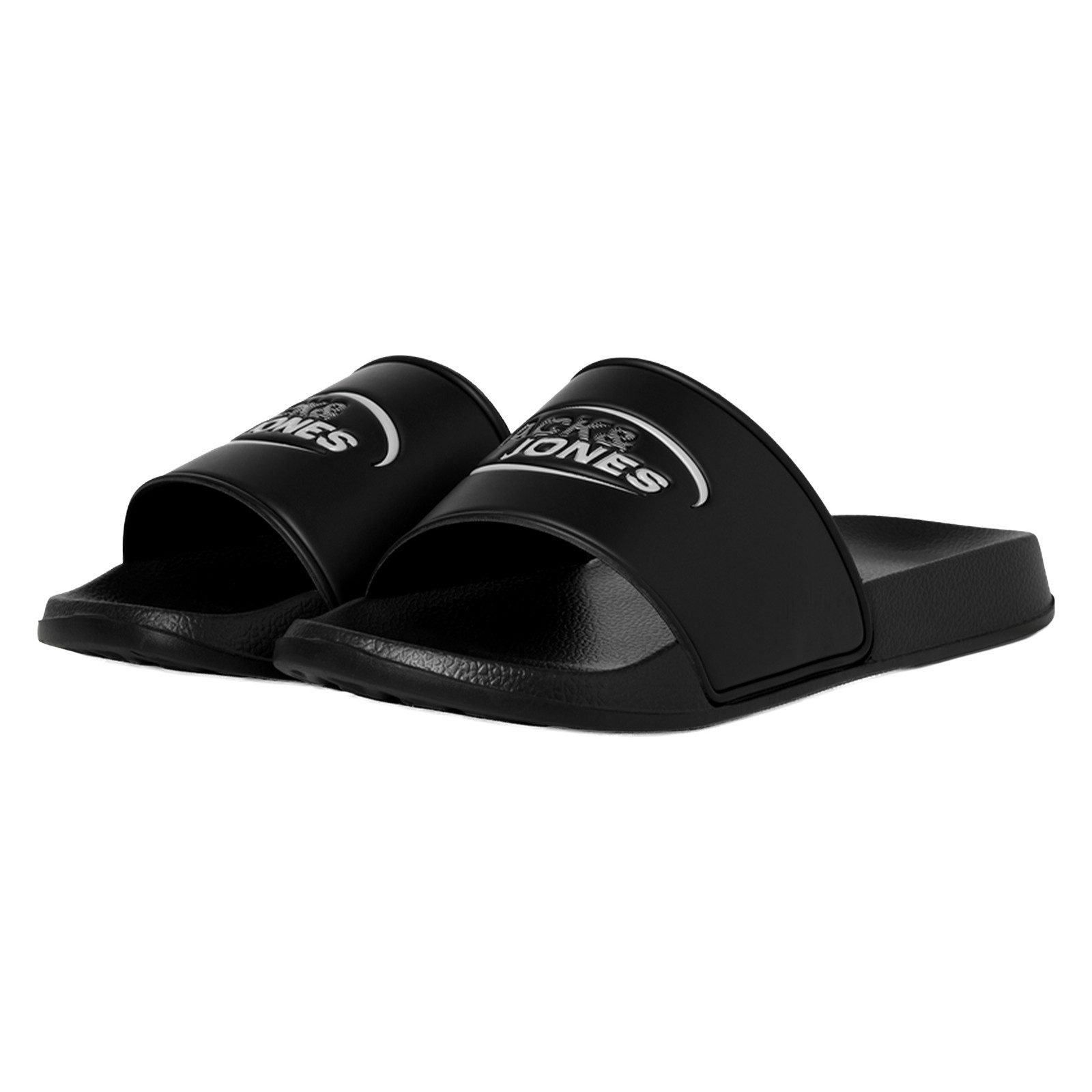 Jack & Jones JFWOSCAR Logo Slider Badeschuh mit plakativem Markenschriftzug