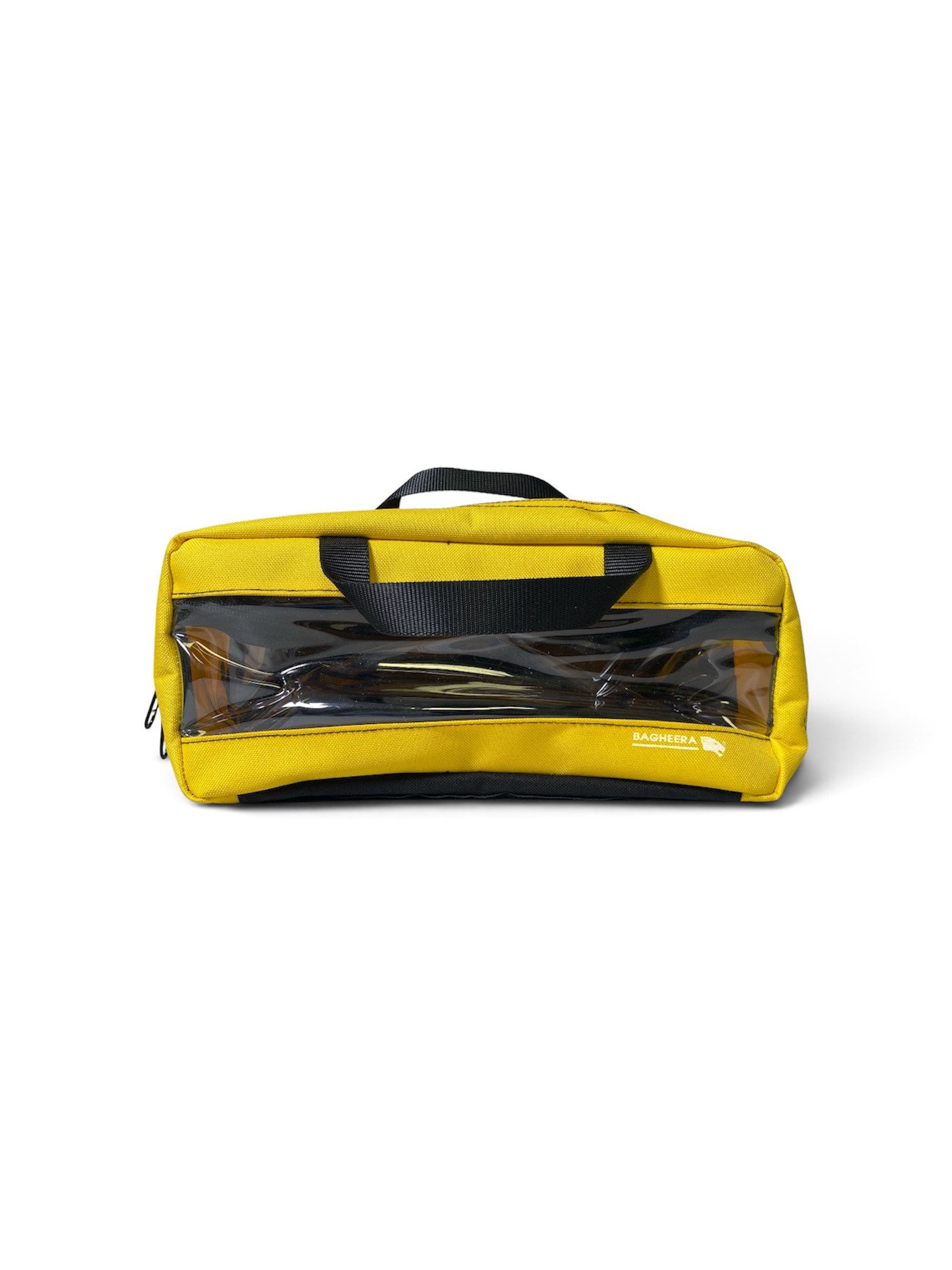 Baghera Erste-Hilfe-Set Bagheera MIRAGE, Abnehmbare Tasche mit transparenter Vorderseite Gelb