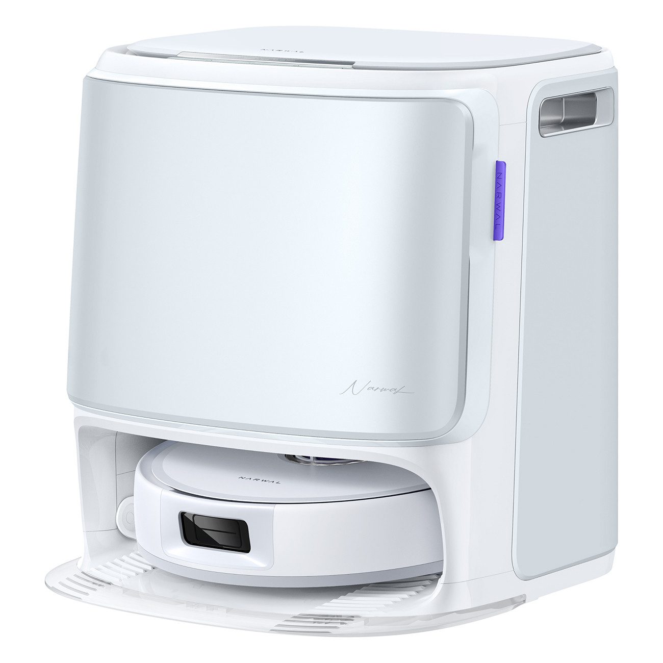 Narwal Saugroboter Freo Z10, mit Beutel, App-Steuerbar, Absturzsensor, Hindernissensor, Rückkehr zur Station