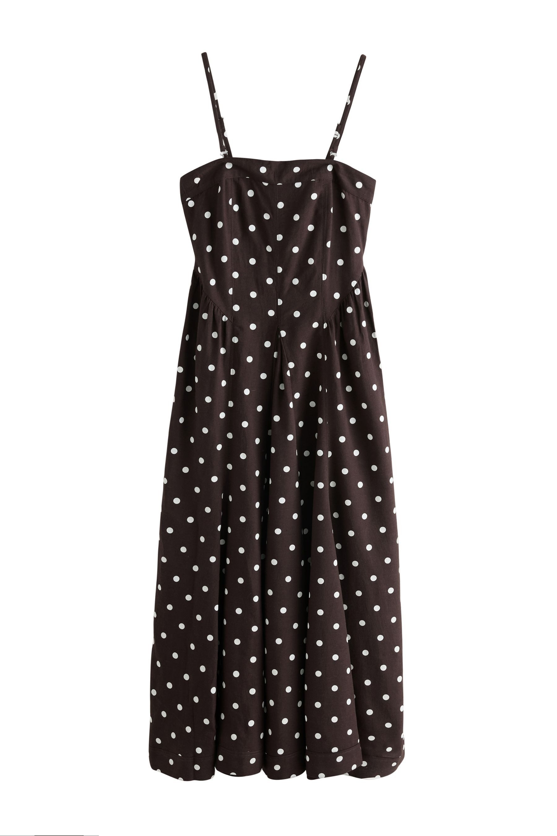 Next Midikleid Bandeau-Midikleid, Fit and Flare (1-tlg)