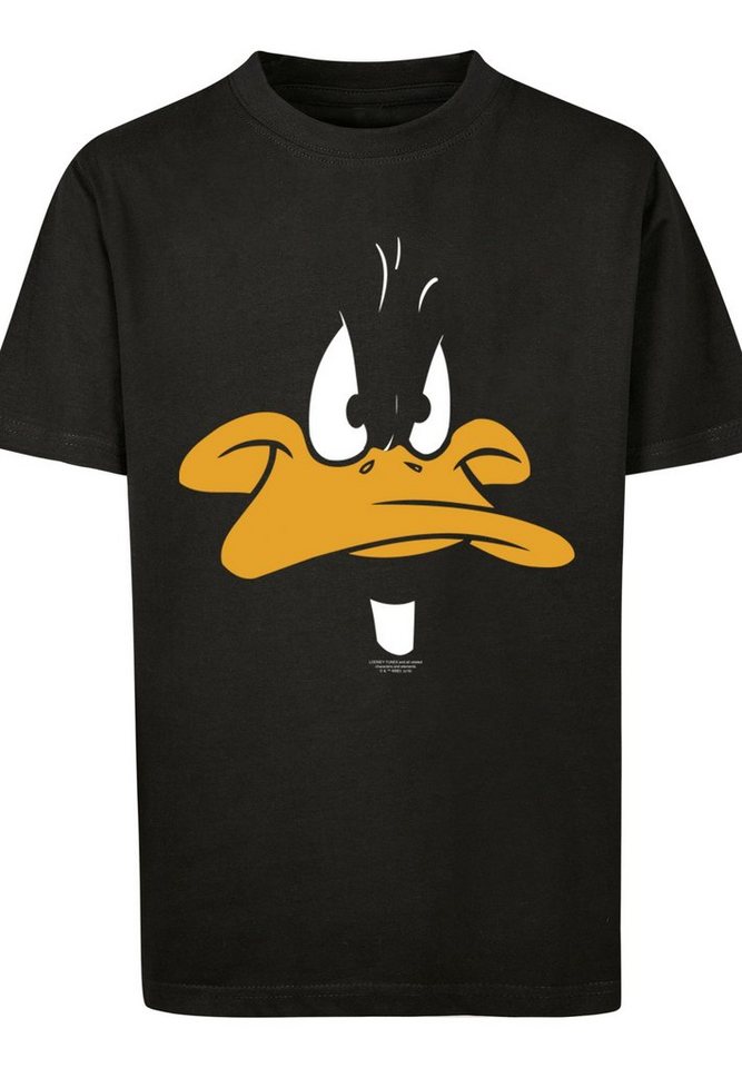 F4NT4STIC T-Shirt Looney Tunes Daffy Duck Big Face Unisex Kinder,Premium  Merch,Jungen,Mädchen,Bedruckt