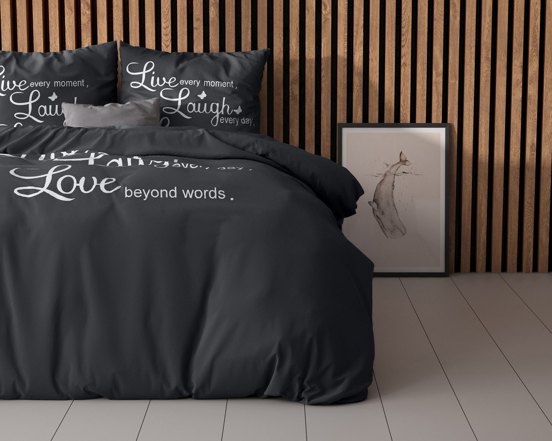 Sitheim-Europe Bettwäsche Live, laugh and love günstig online kaufen