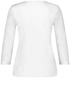 GERRY WEBER 3/4-Arm-Shirt 3/4 Arm Shirt mit Frontprint und Wording