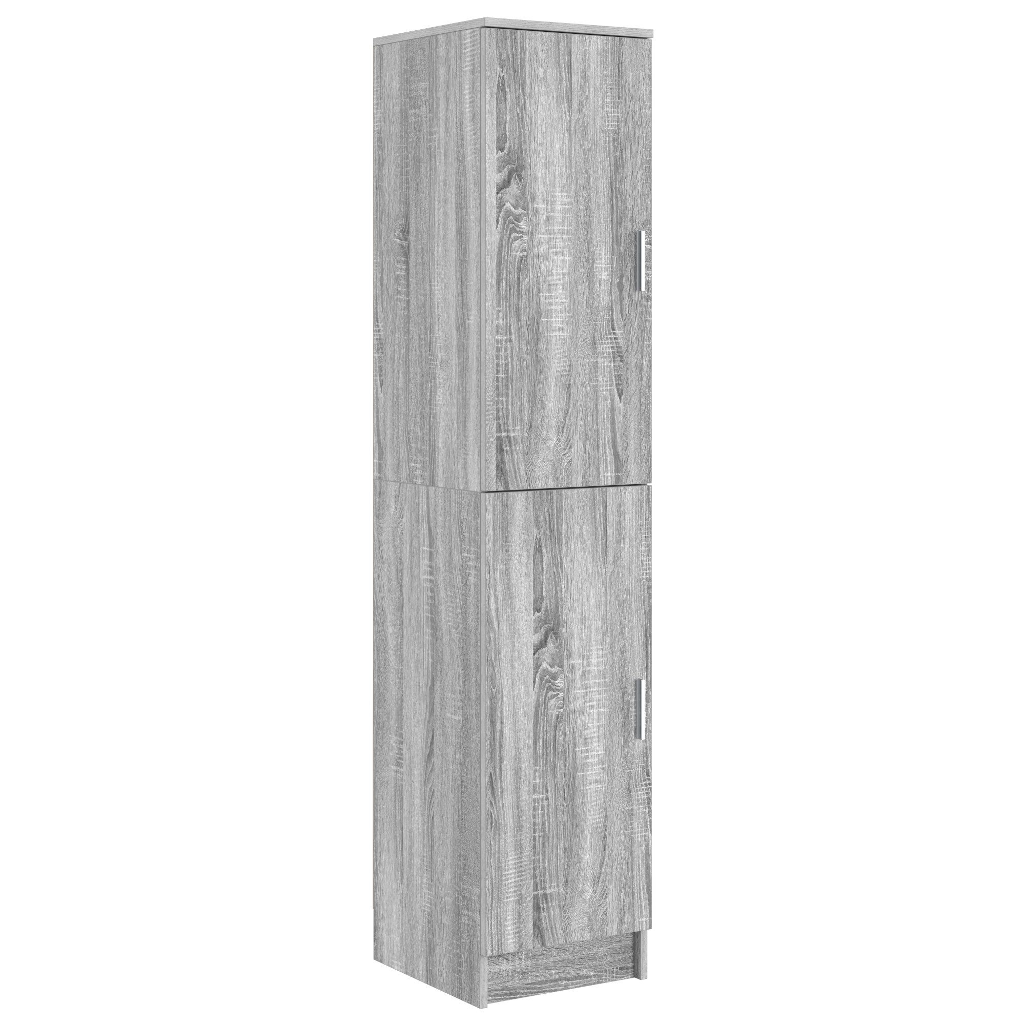 vidaXL Sideboard Büfett-Schrank Graues Sonoma MDF günstig online kaufen