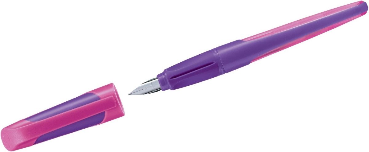 STABILO Füllhalter Schulfüller Easybuddy Feder M lila/magenta (3 Stück)