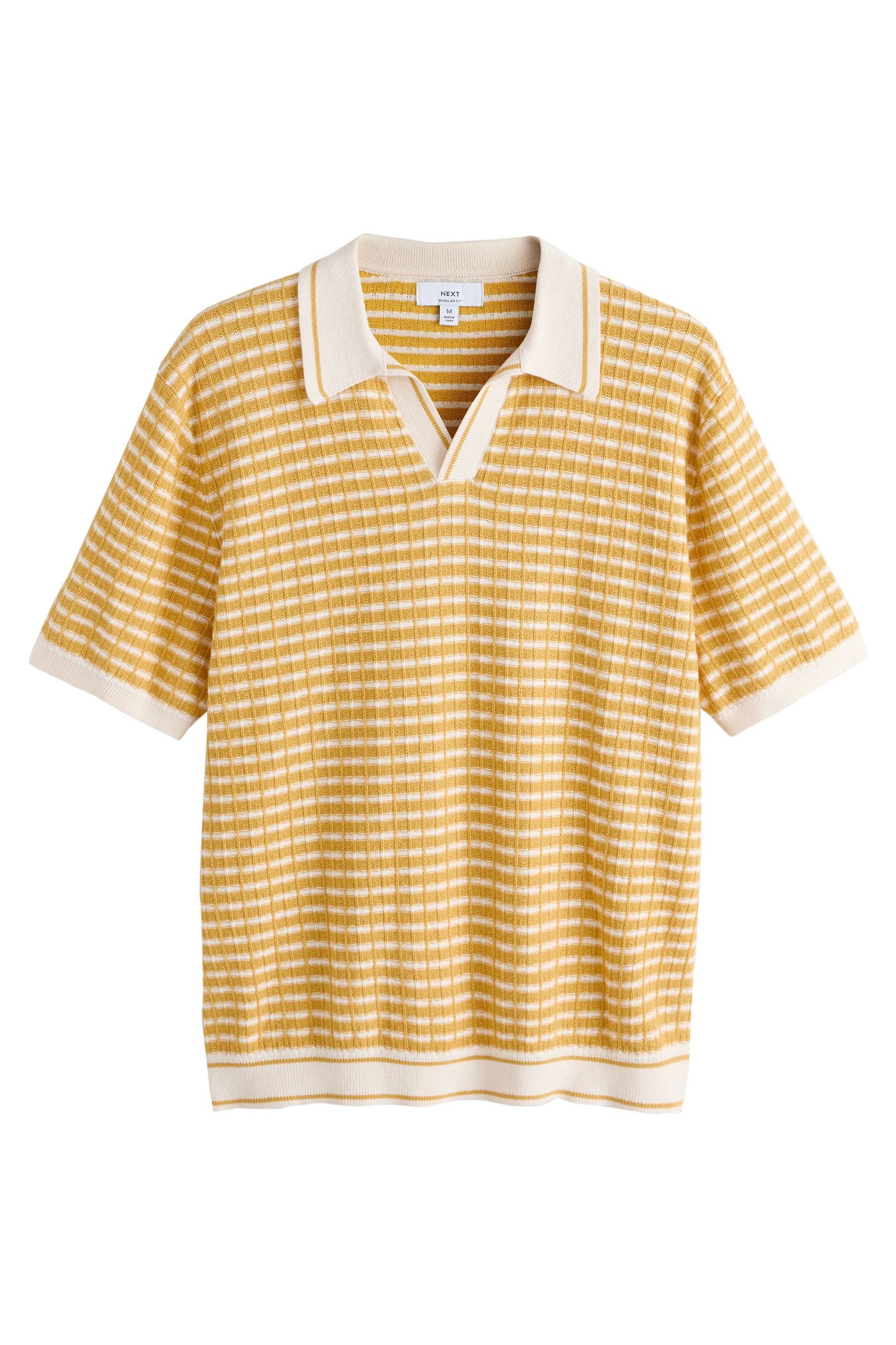 Poloshirt Regular Fit Trophy-Poloshirt mit Streifen