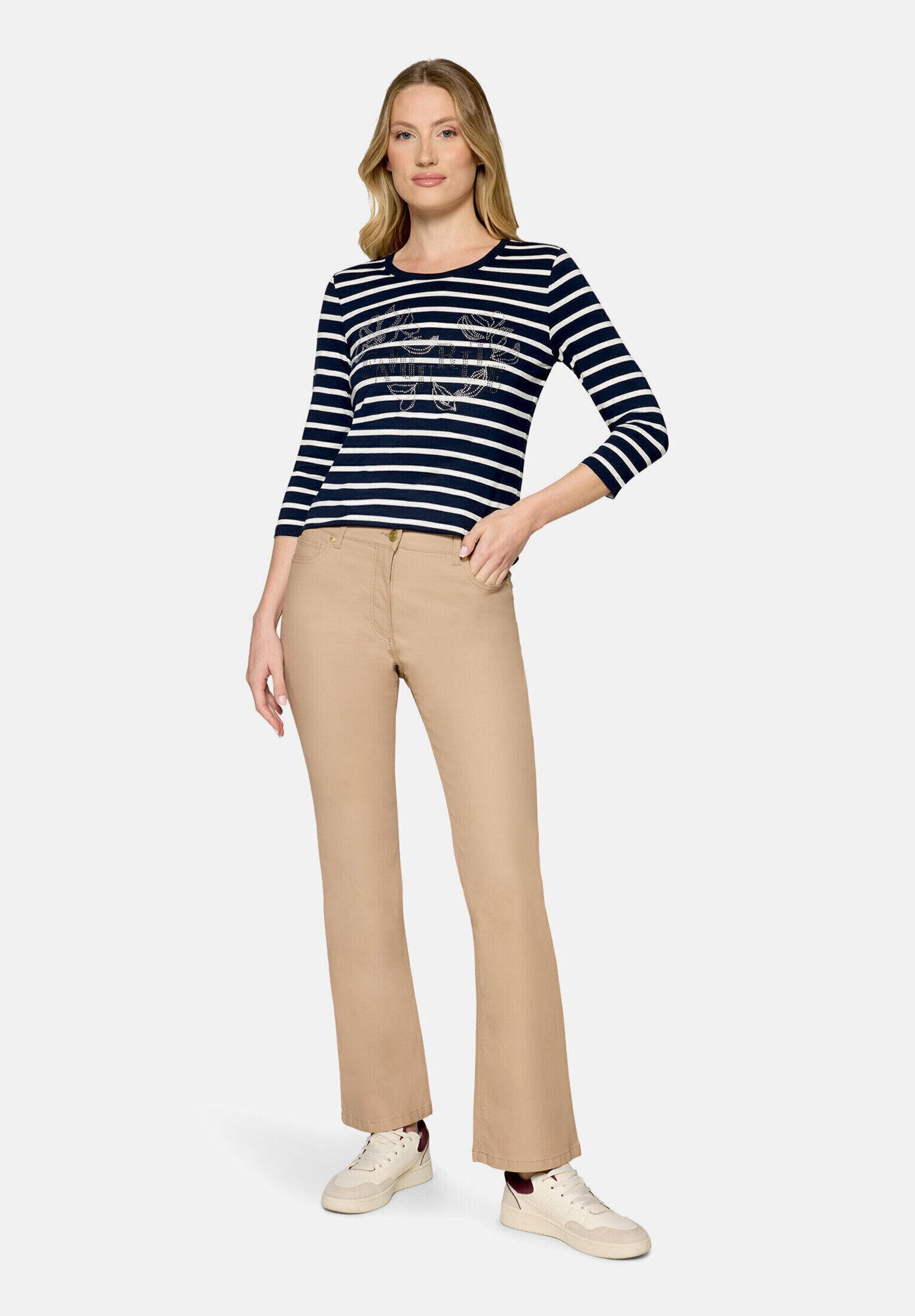 Betty Barclay 3/4-Arm-Shirt Damen mit Schmucksteinen (1-tlg)