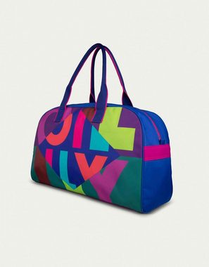 Oilily Schultertasche Graphic Weekender Surf Blue