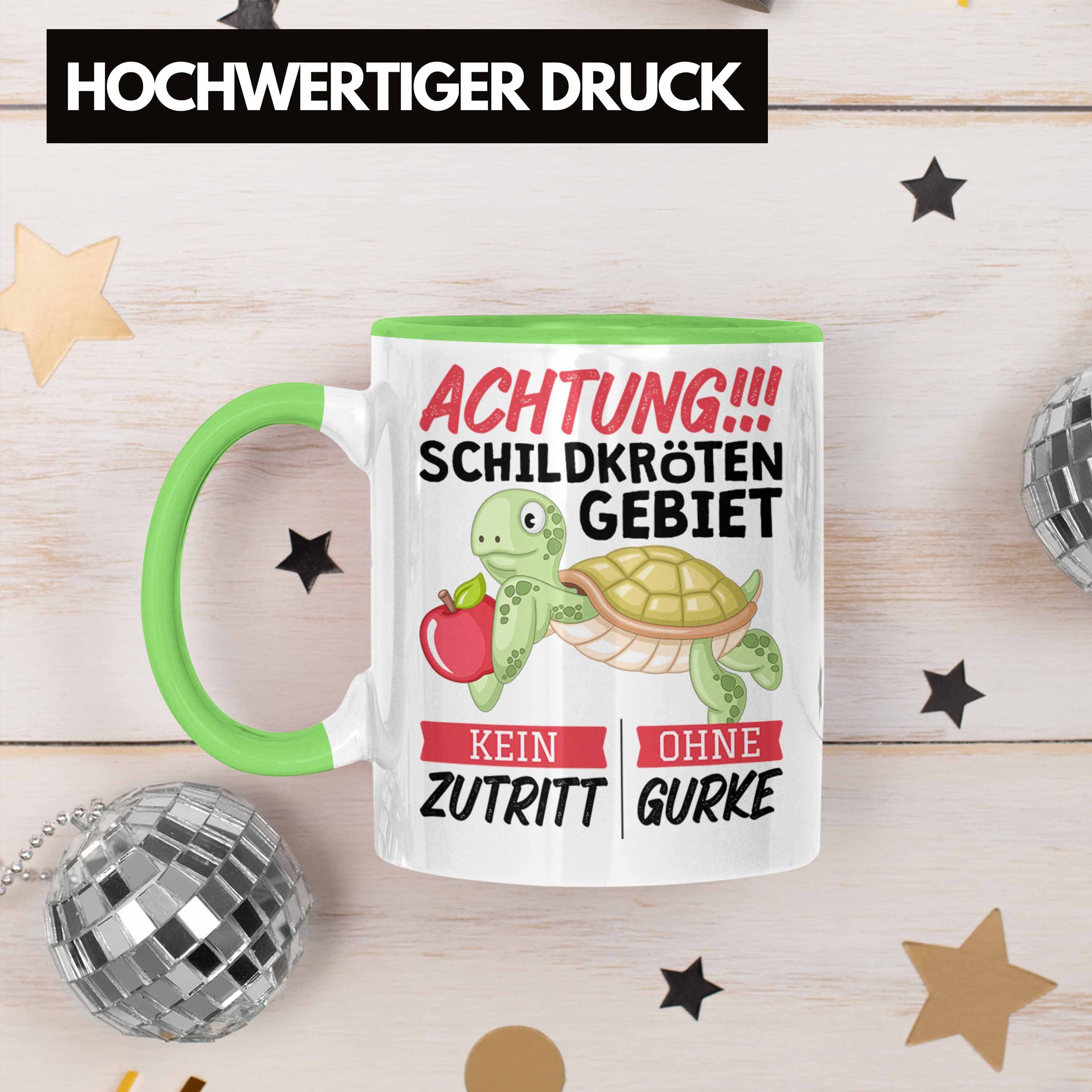 Tasse Geschenk Witziger Tasse Trendation Spruch Trendation Schildkröten Grün - Schildkröten