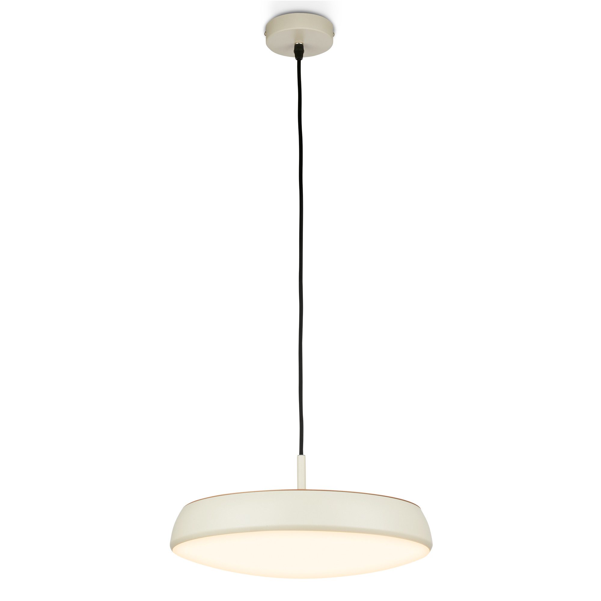 Briloner Leuchten LED Pendelleuchte Hängelampe Design Pendelleuchte 1-flammig Wohnzimmer Esszimmer, LED fest integriert, 3000K - Warmweiß, 35x120 cm, Esszimmer, Esstisch, Wohnzimmer, Schlafzimmer