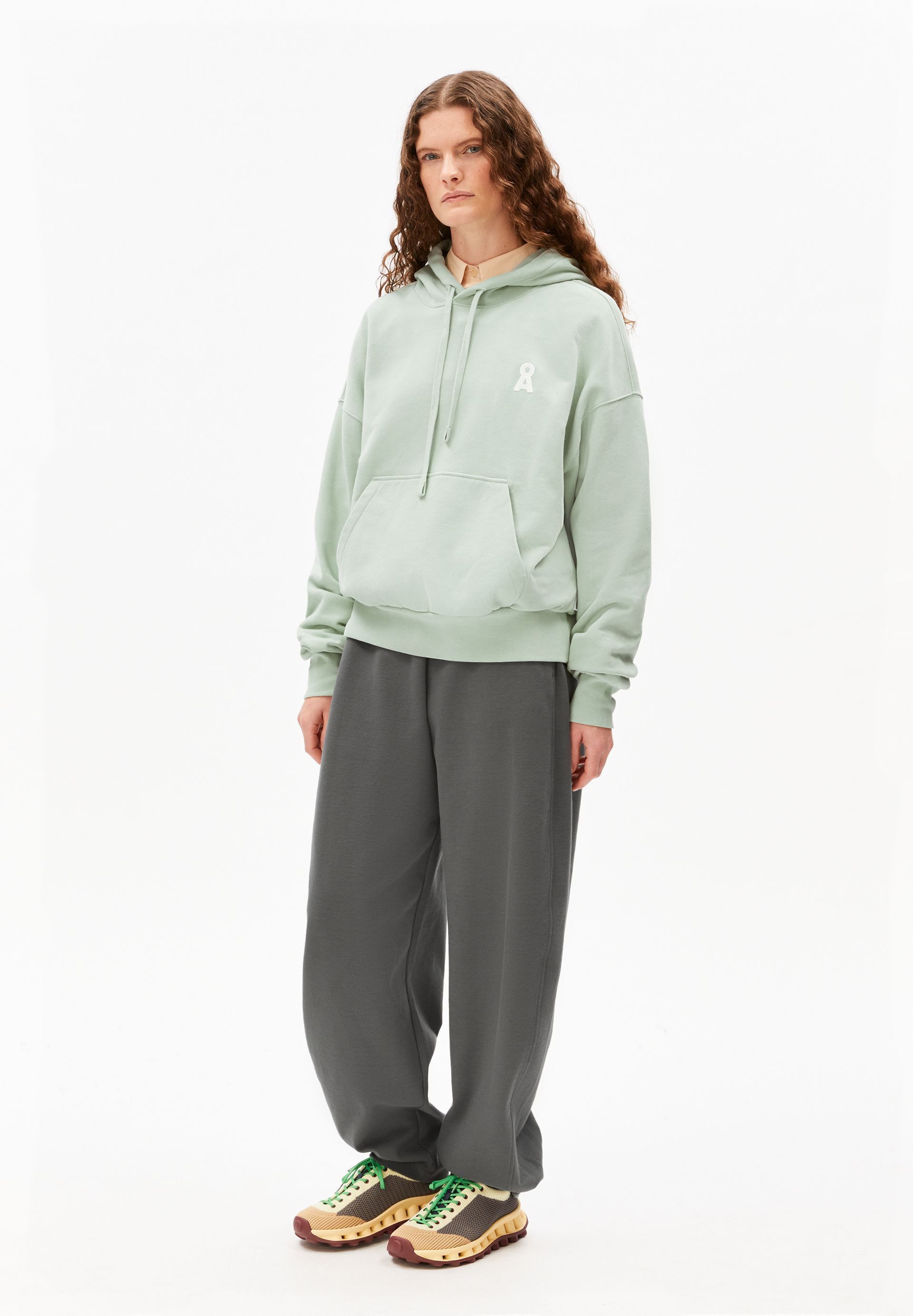 Armedangels Hoodie ICONIC Å FRANCISARAA Sweathoodie aus Bio-Baumwolle (1-tlg., Oversized Fit) Kängurutasche