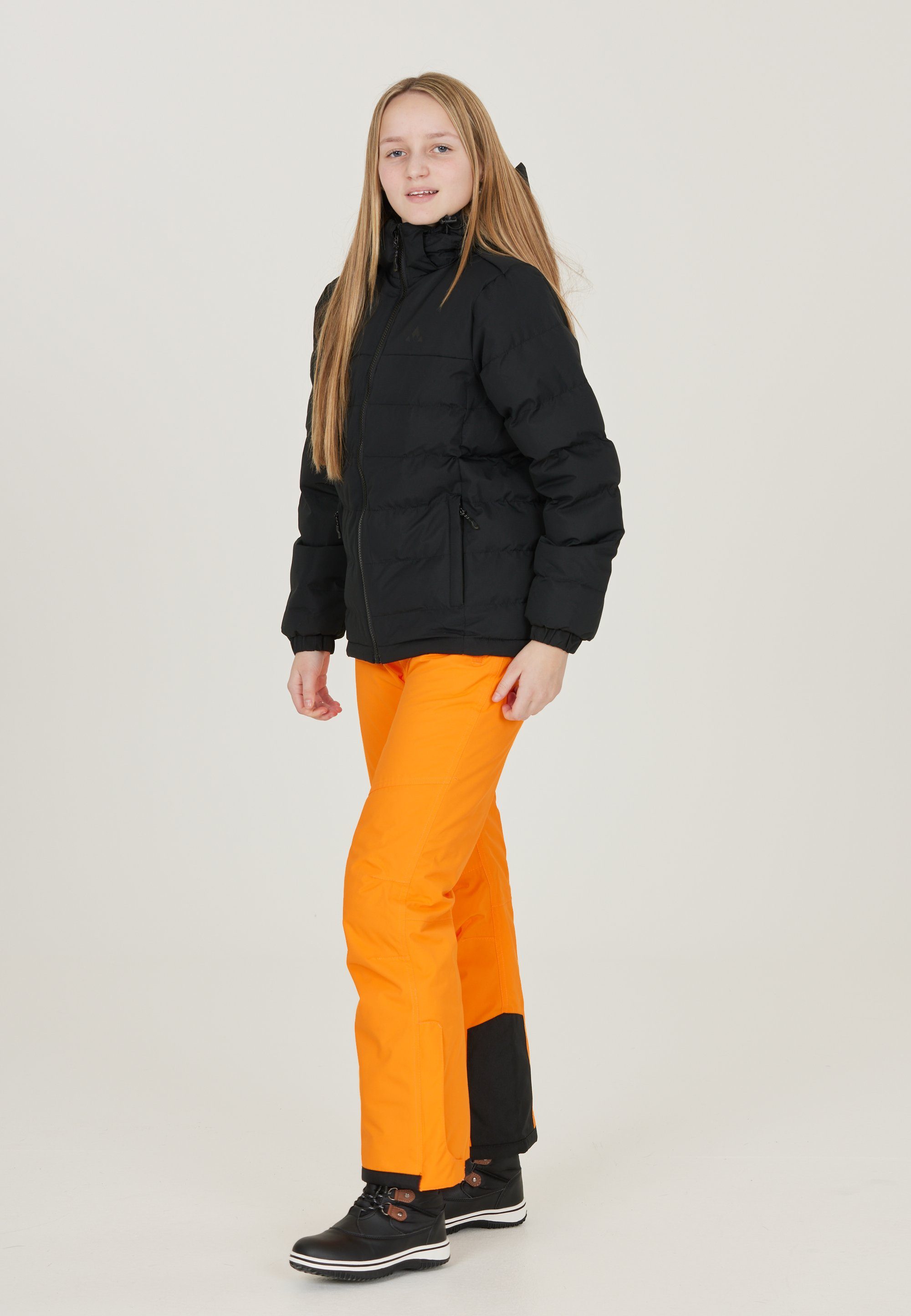 Skihose Fairfax mit wasserdichter und WHISTLER wind- neonorange Funktionsmembran