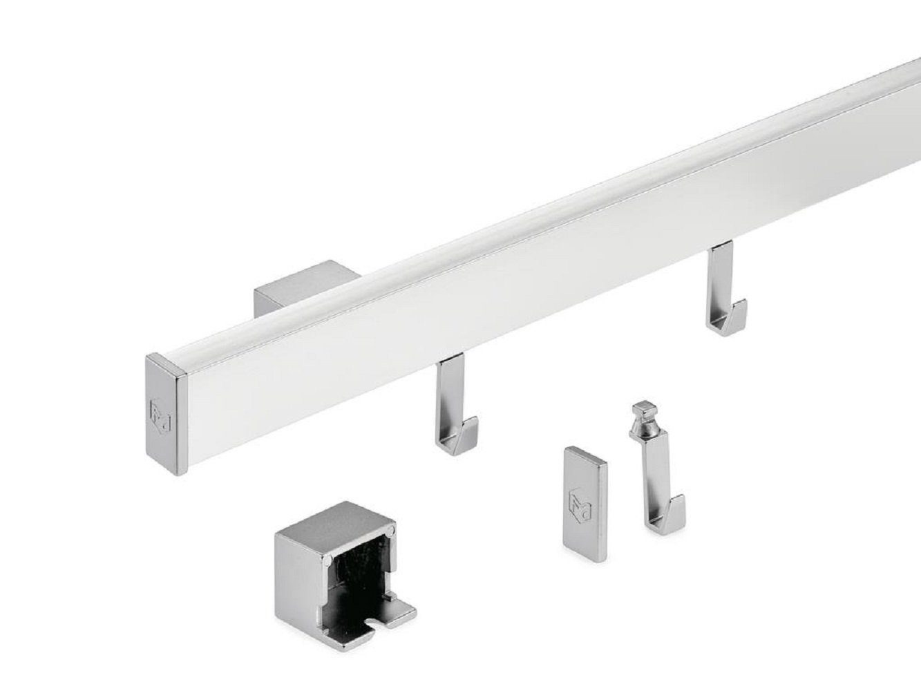 Naber Küchenregal Konsole Capitello 2, edelstahl, H 170mm, Rohr-Ø 45mm 3021075