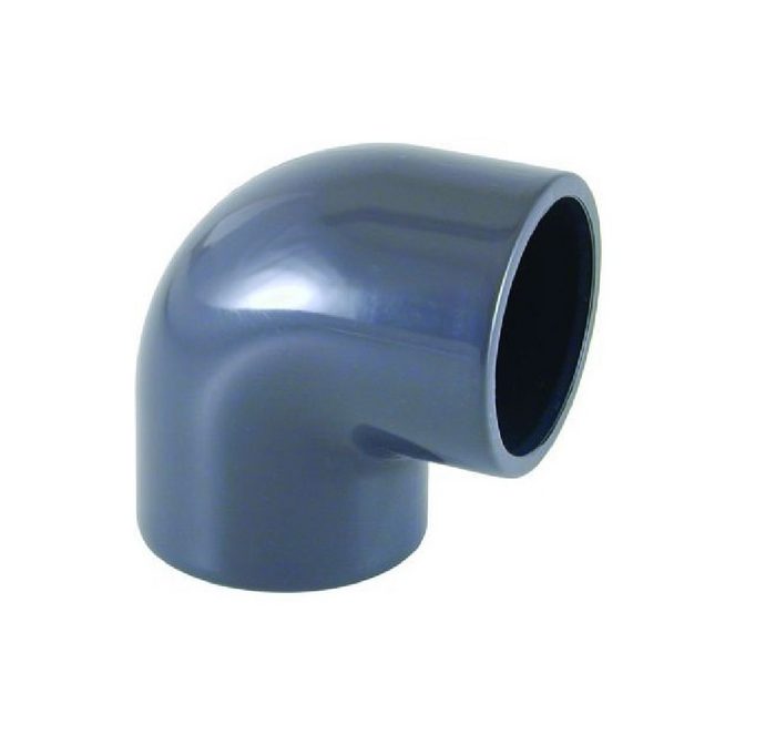 Cepex Rohrverbinder Cepex PVC Winkel Ø 20 mm 90° mit Muffen PVC Klebe 50mm