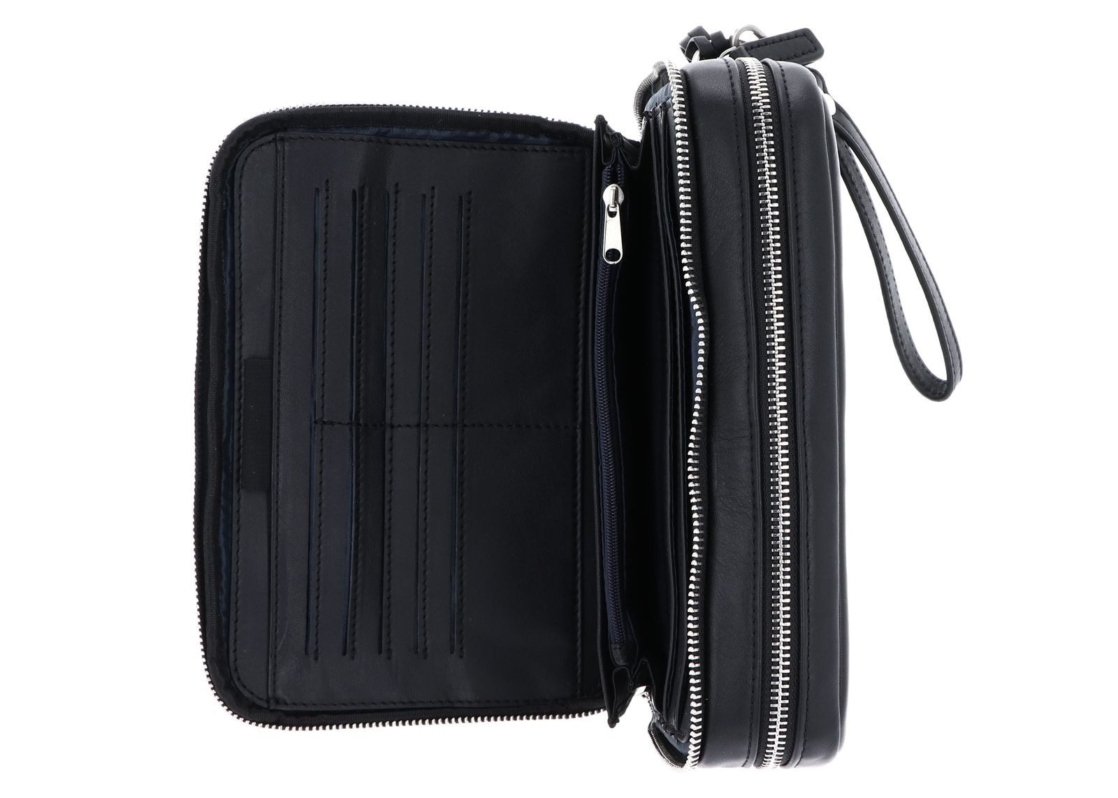 Leonhard Heyden Handgelenktasche Mens Clutch, aus echtem Leder