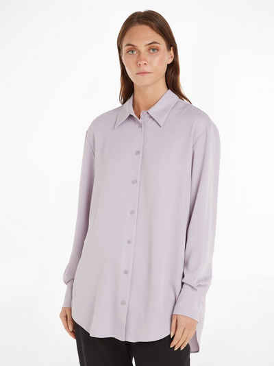 Calvin Klein Klassische Bluse RECYCLED CDC RELAXED SHIRT