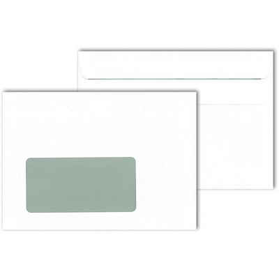 HTI-Living Briefumschlag Briefhüllen mit Fenster 1000 St., selbstklebend, Briefumschlag Kuvert Fensterbrief