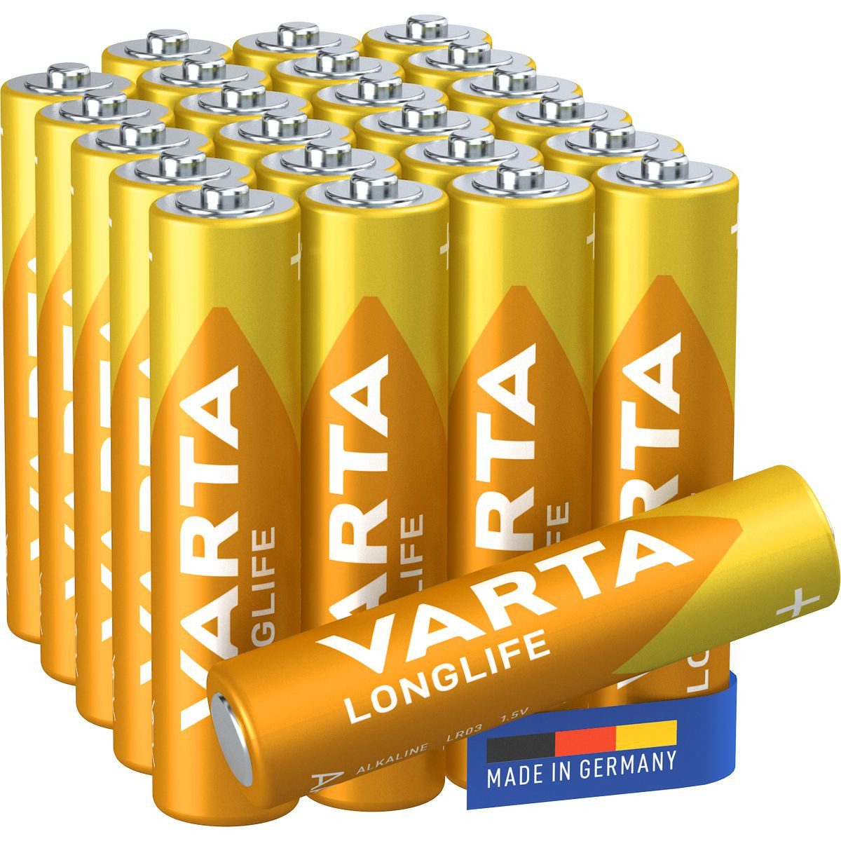 VARTA Varta Batterien Longlife AAA 24 Stück Batterie