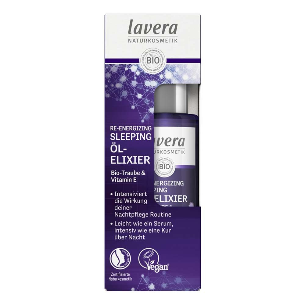 lavera Gesichtsöl Re-Energizing - Sleeping Öl-Elixier 30ml