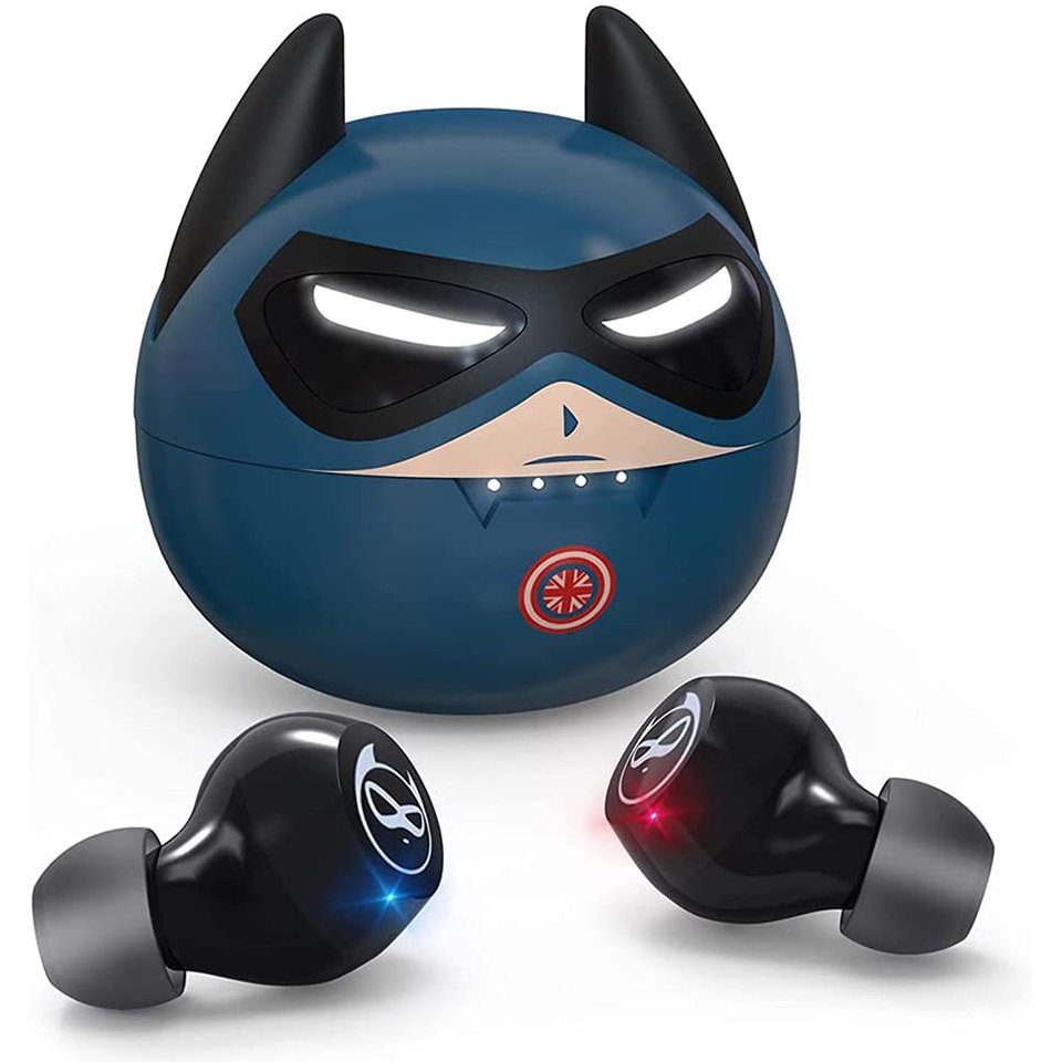 BEARSU »Kabellose Kinder Ohrhörer XZC Captain America Entwurf Sport  Drahtloser Earbuds für Kinder Erwachsene wasserdichte Ohrstöpsel Drahtlose  Ohrhörer mit Mikrofon für Kleine Ohren« Bluetooth-Kopfhörer online kaufen |  OTTO