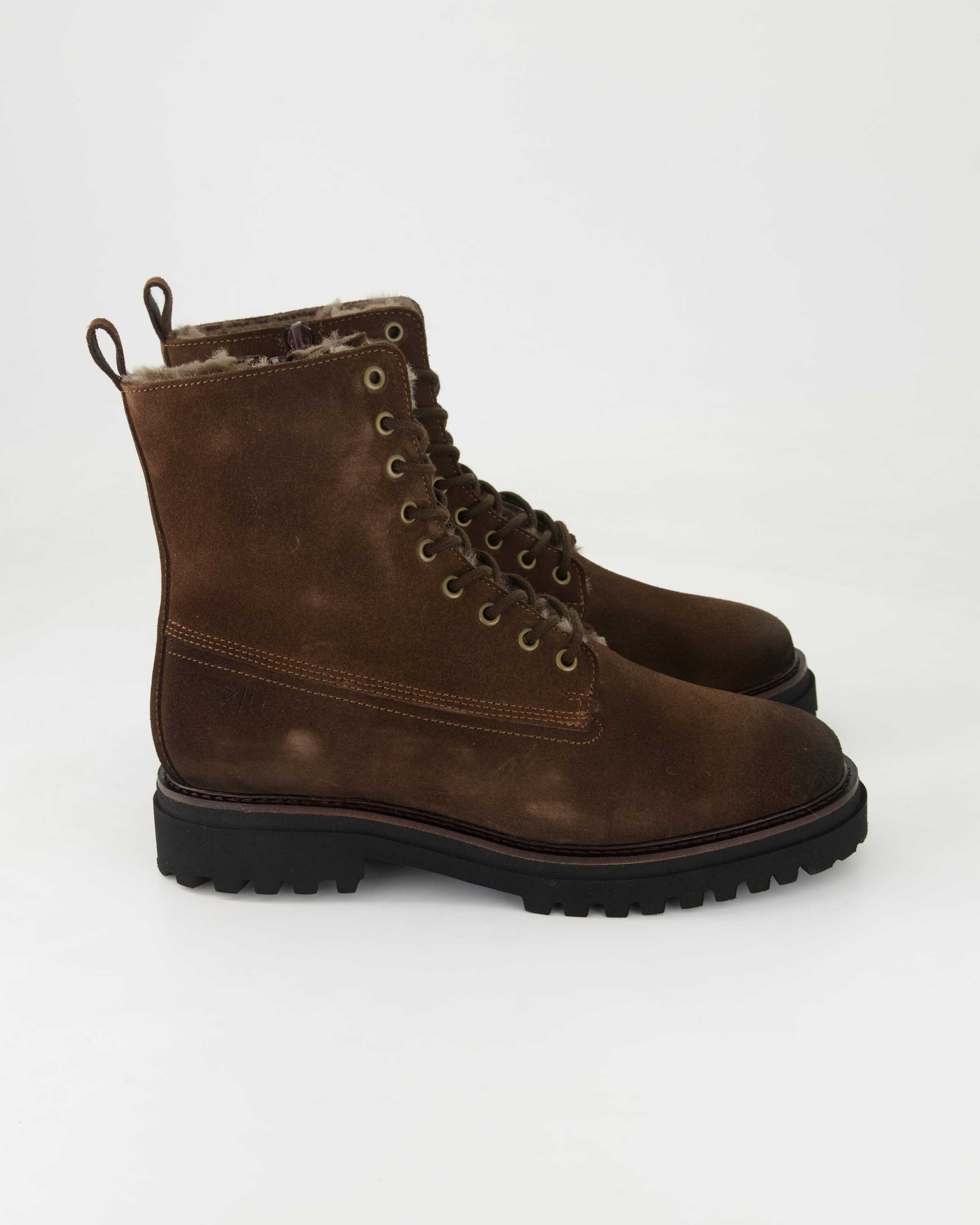 ZAHIRA B-2293 Schnürstiefelette Obermaterial: Leder