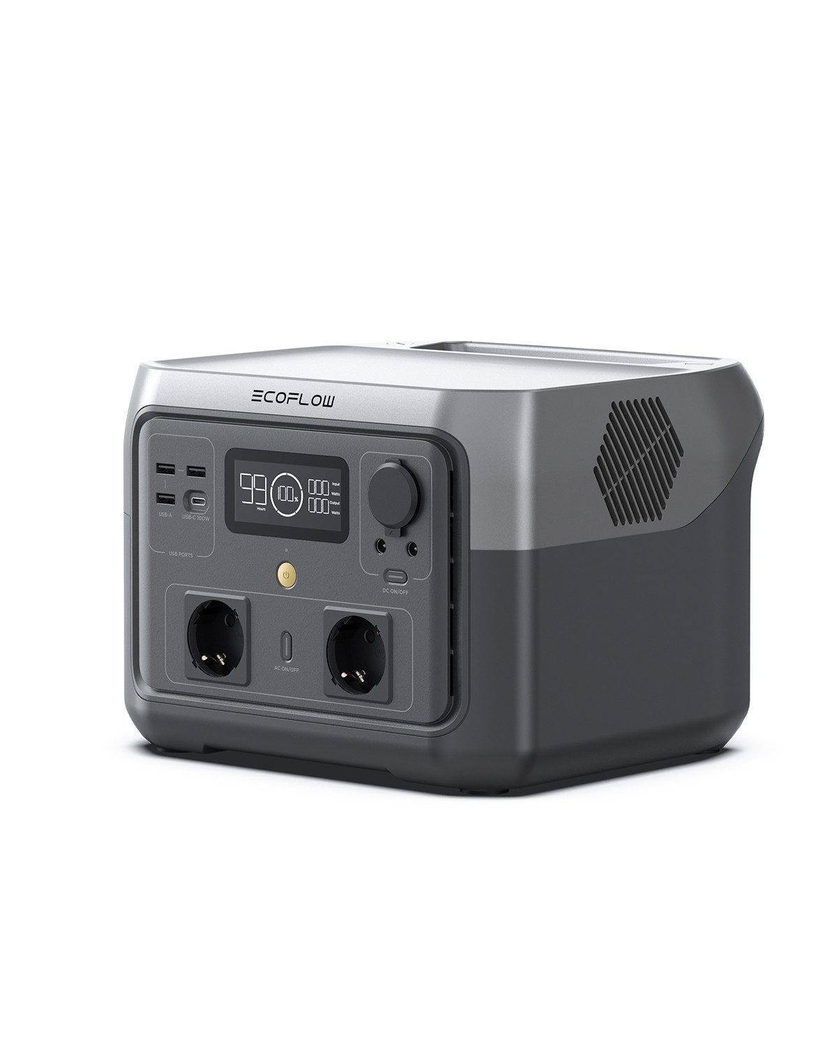 EcoFlow Tragbare Powerstation RIVER 2 Max, 512Wh Powerstation