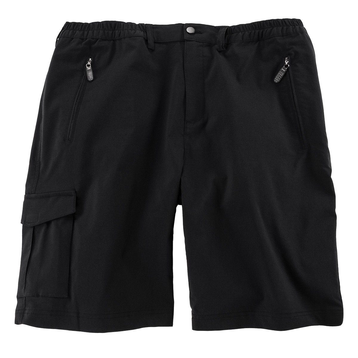 Bermuda Gummibund Bermudas Übergrößen Abraxas ABRAXAS schwarz Outdoor