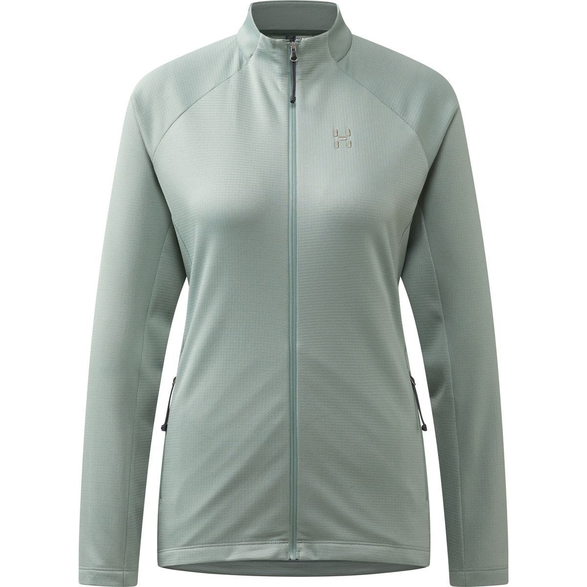 Haglöfs Fleecejacke Korp Mid Jacket Women Vielseitige Damenjacke für Outdoor-Aktivitäten mit atmungsaktivem