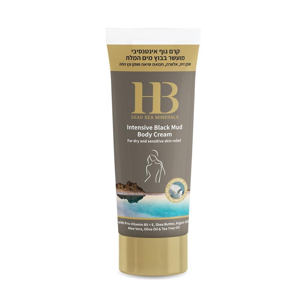 H.B. Dead Sea Minerals Körpercreme Health&Beauty Körpercreme Schwarzer Totes Meer Schlamm 200ml